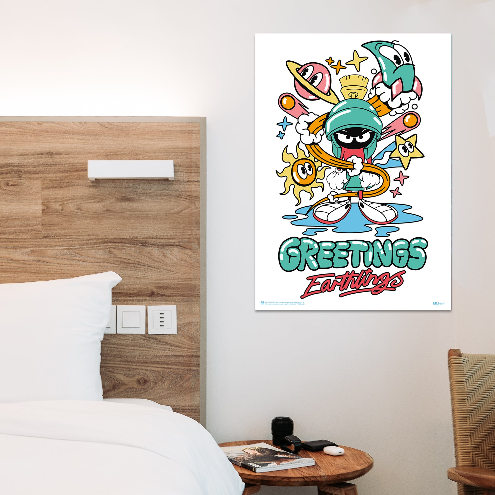 Looney Tunes (Marvin the Martian - Greetings Earthlings) MightyPrint™ Wall Art MP17240583