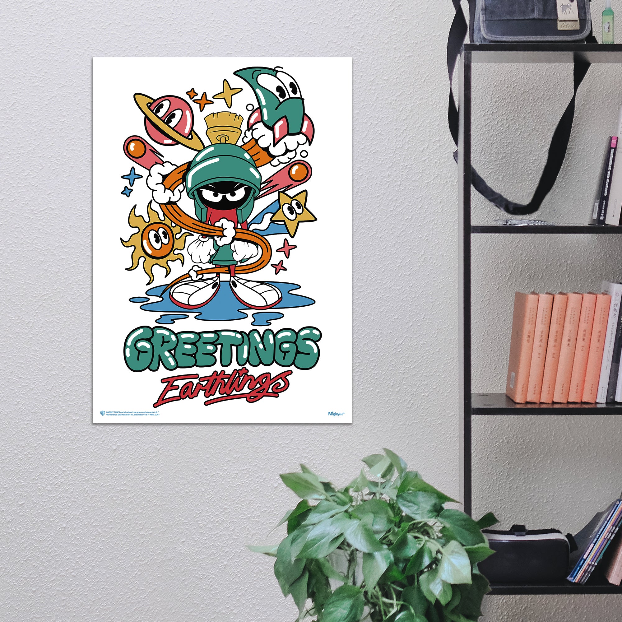 Looney Tunes (Marvin the Martian - Greetings Earthlings) MightyPrint™ Wall Art MP17240583