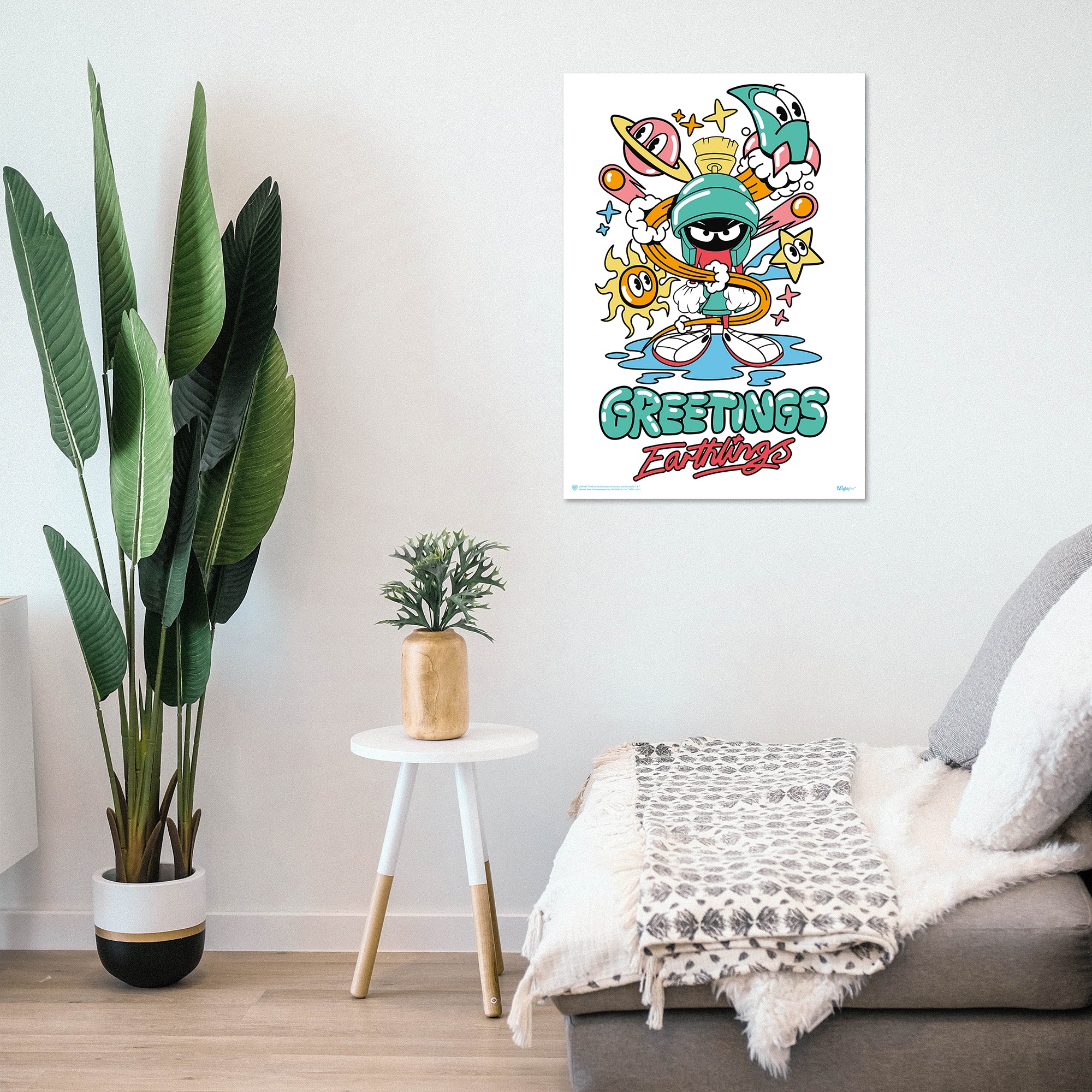 Looney Tunes (Marvin the Martian - Greetings Earthlings) MightyPrint™ Wall Art MP17240583