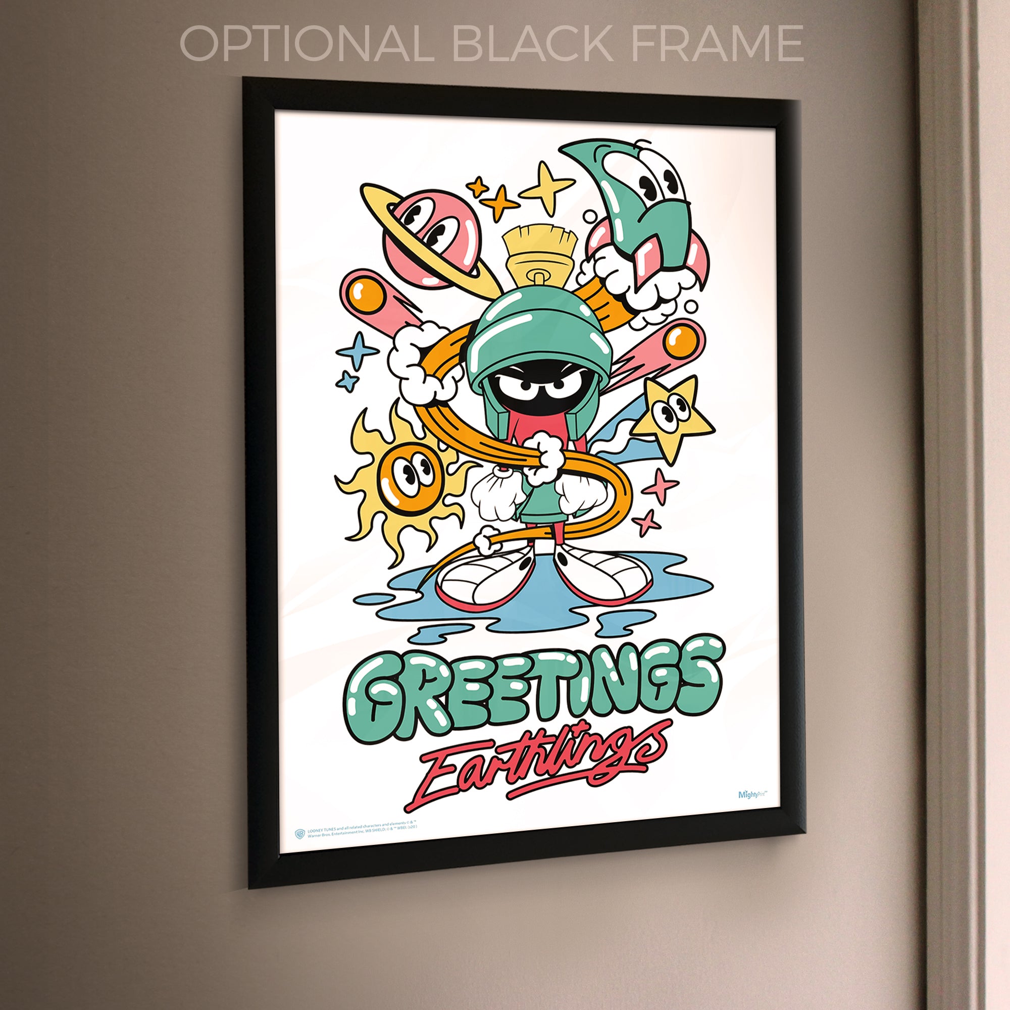 Looney Tunes (Marvin the Martian - Greetings Earthlings) MightyPrint™ Wall Art MP17240583