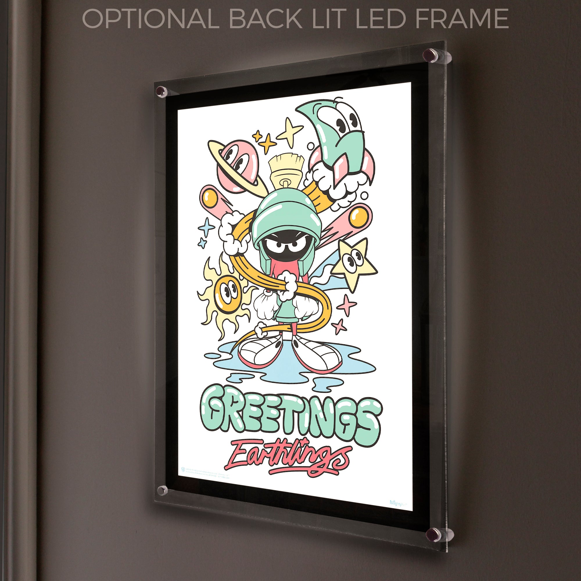Looney Tunes (Marvin the Martian - Greetings Earthlings) MightyPrint™ Wall Art MP17240583
