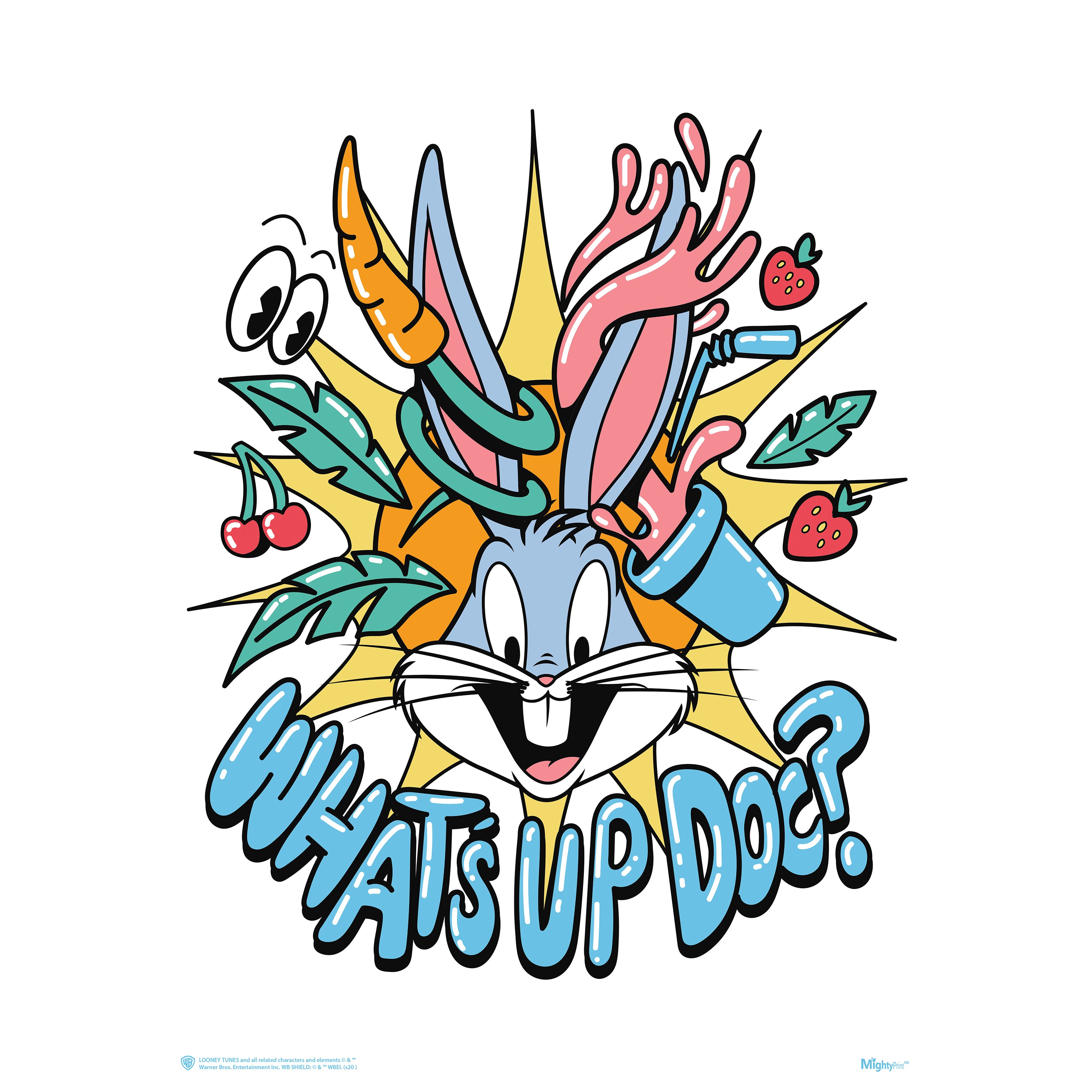 Looney Tunes (Bugs Bunny - Whats Up Doc) MightyPrint™ Wall Art MP17240584