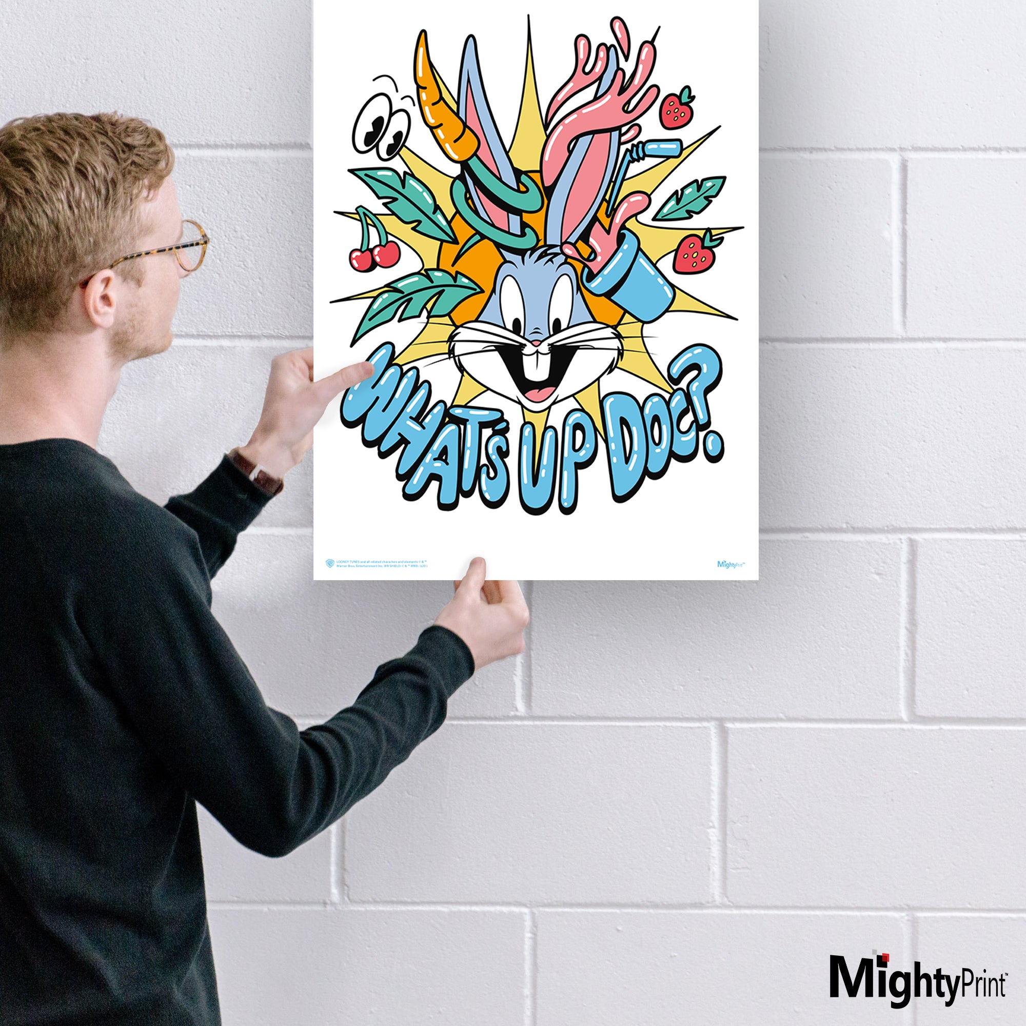Looney Tunes (Bugs Bunny - Whats Up Doc) MightyPrint™ Wall Art MP17240584