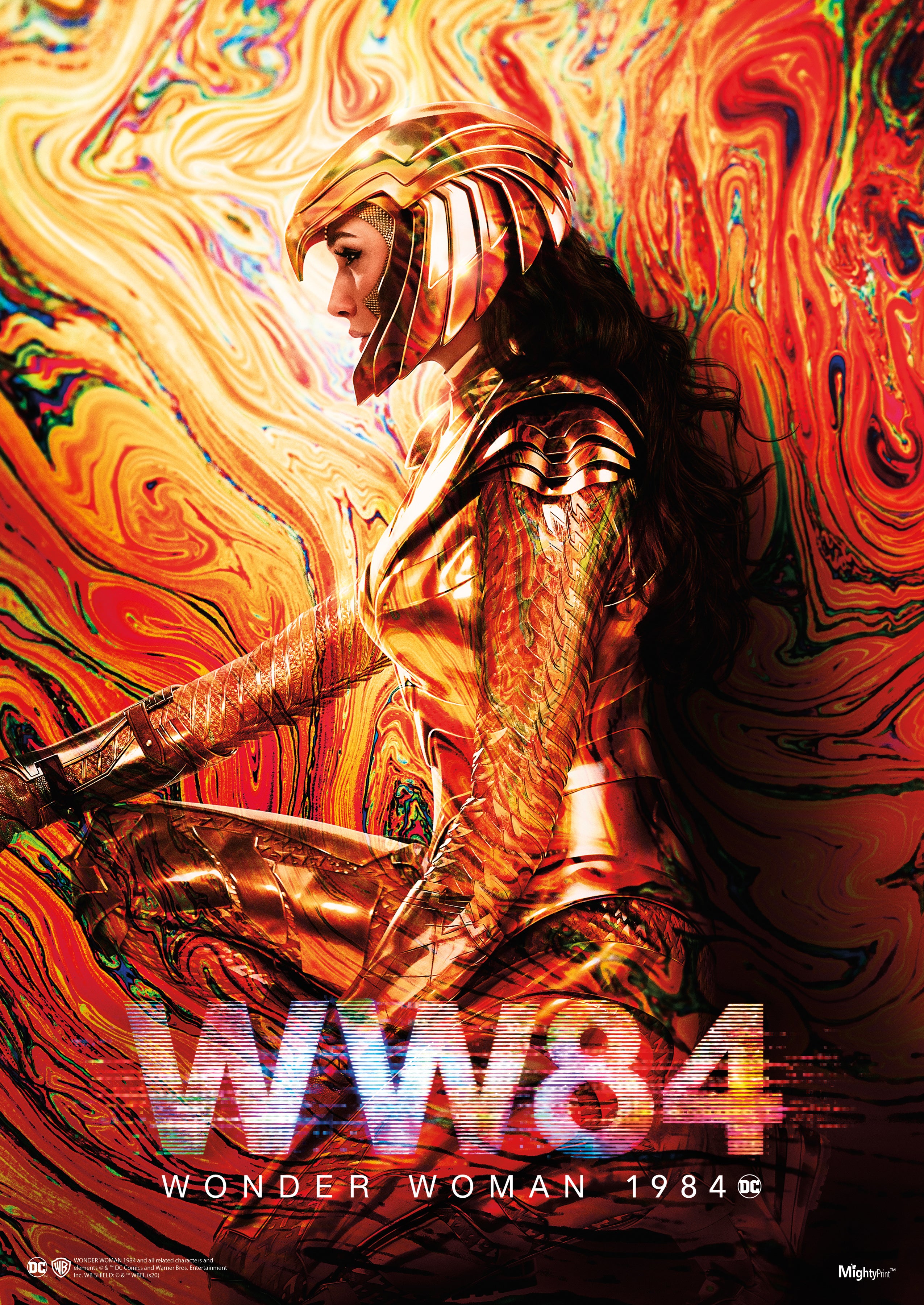 Wonder Woman 1984 (Oil Spill) MightyPrint™ Wall Art MP17240589