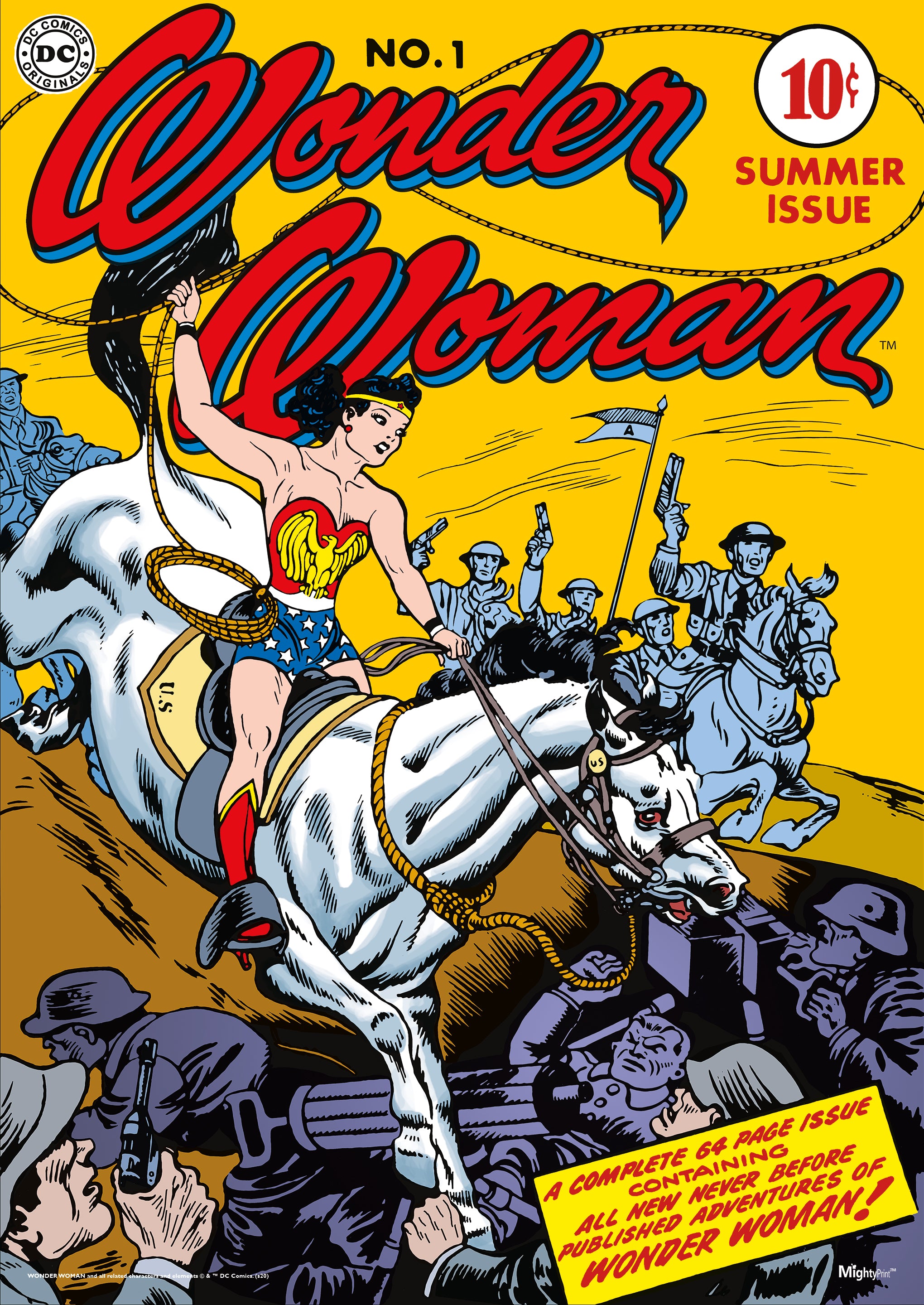 DC Comics (Wonder Woman - Issue #1) MightyPrint™ Wall Art MP17240590