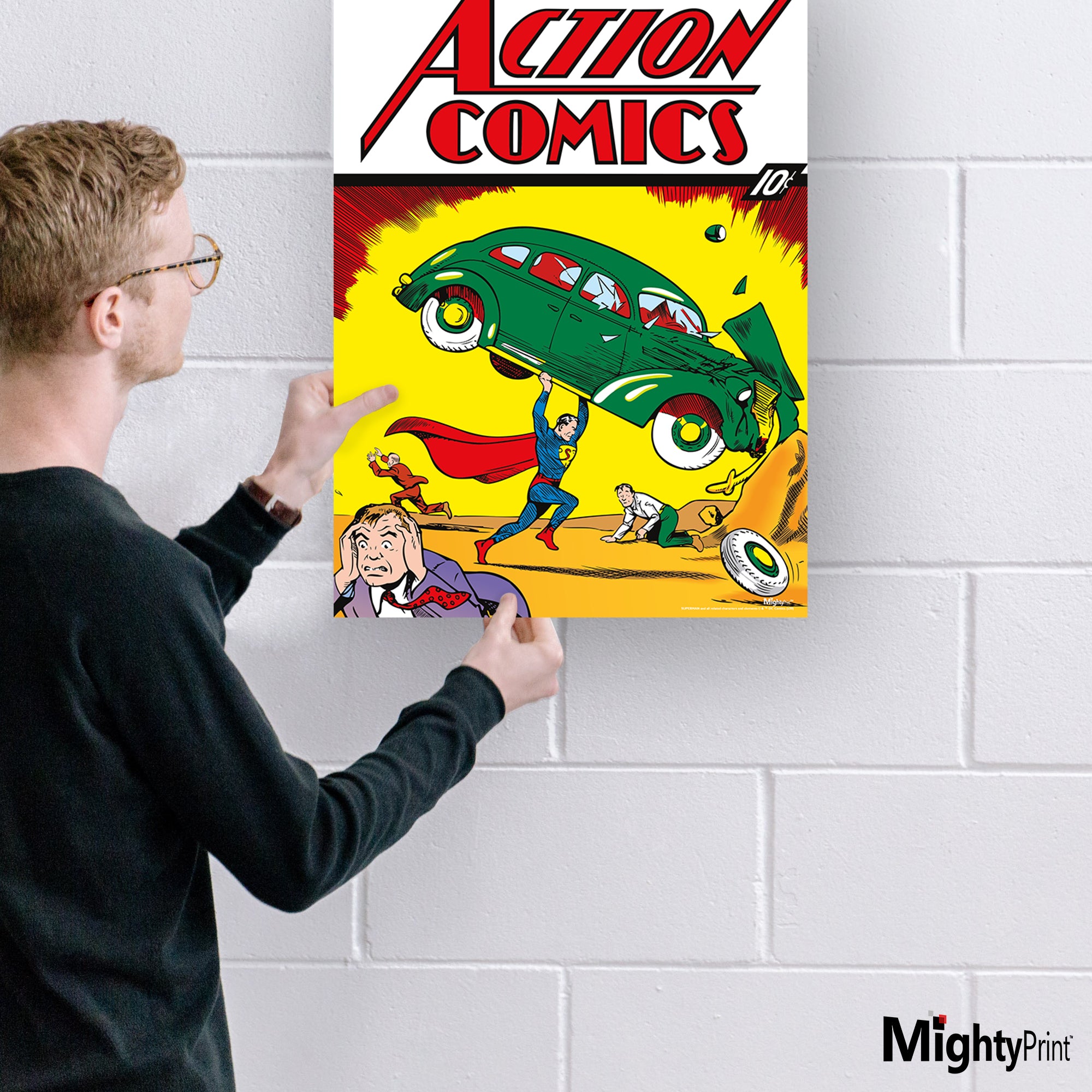 DC Comics (Superman - Issue #1) MightyPrint™ Wall Art MP17240591