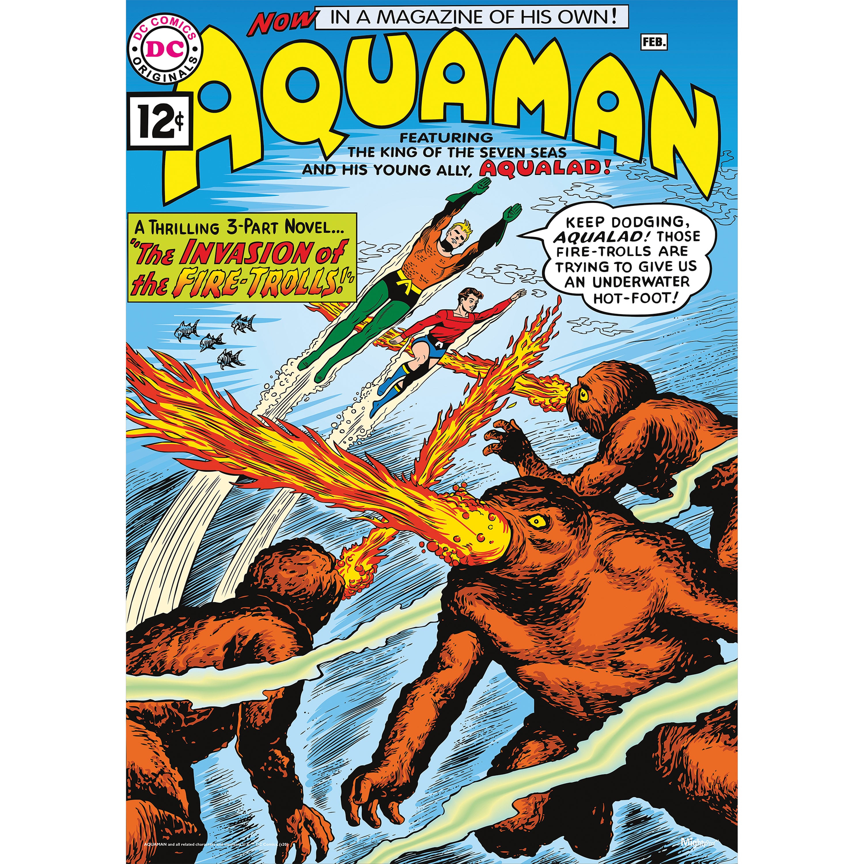 DC Comics (Aquaman - Issue #1) MightyPrint™ Wall Art MP17240592