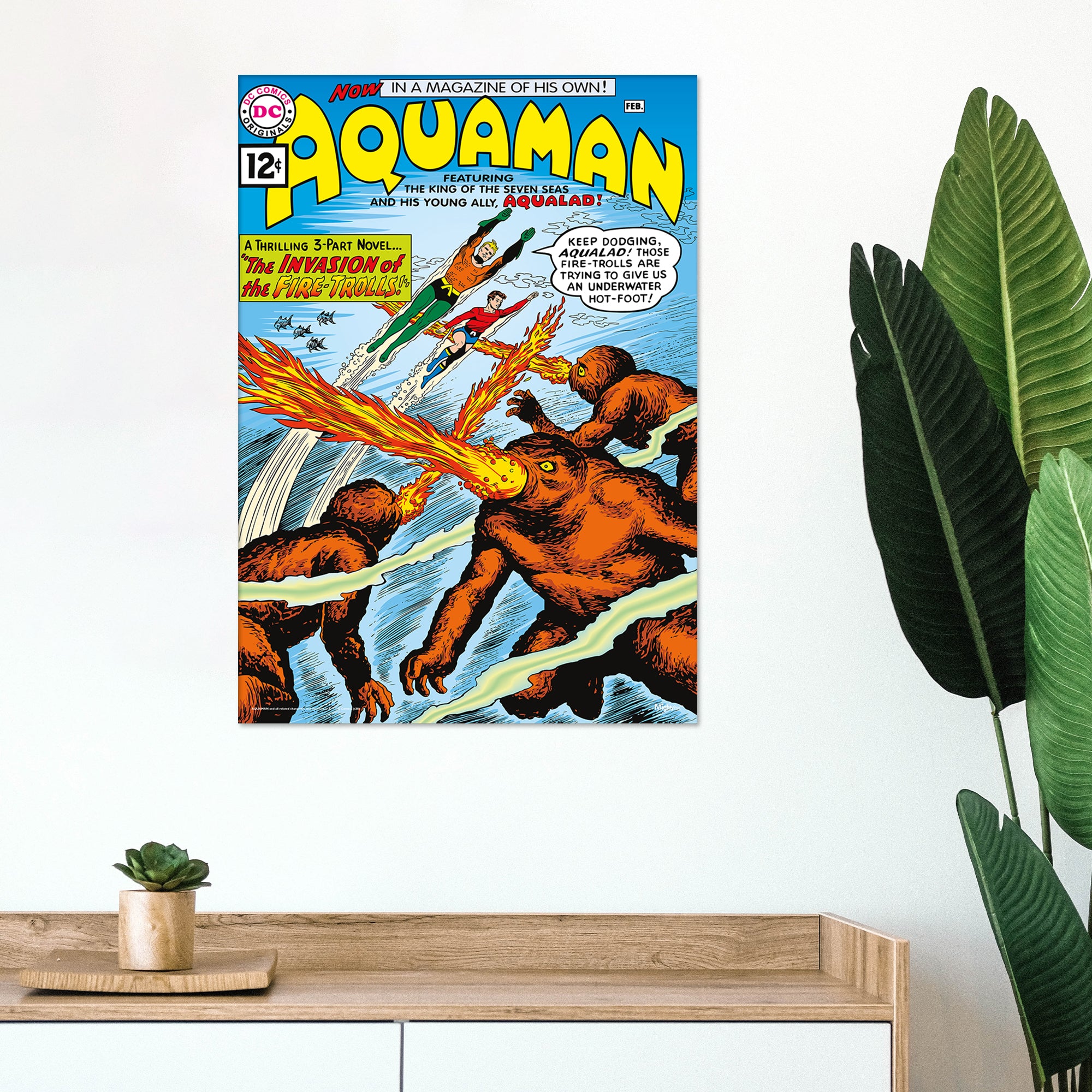 DC Comics (Aquaman - Issue #1) MightyPrint™ Wall Art MP17240592