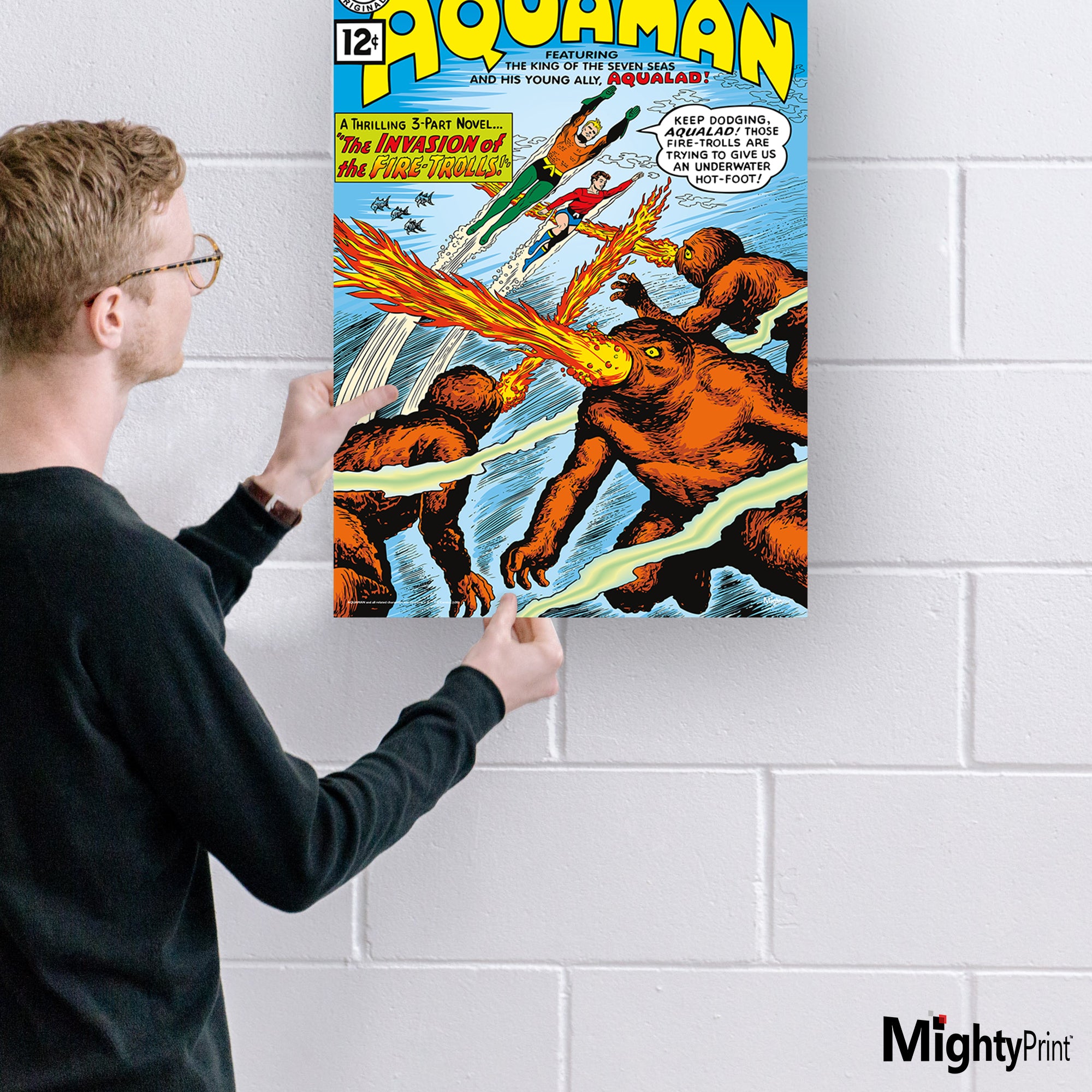 DC Comics (Aquaman - Issue #1) MightyPrint™ Wall Art MP17240592