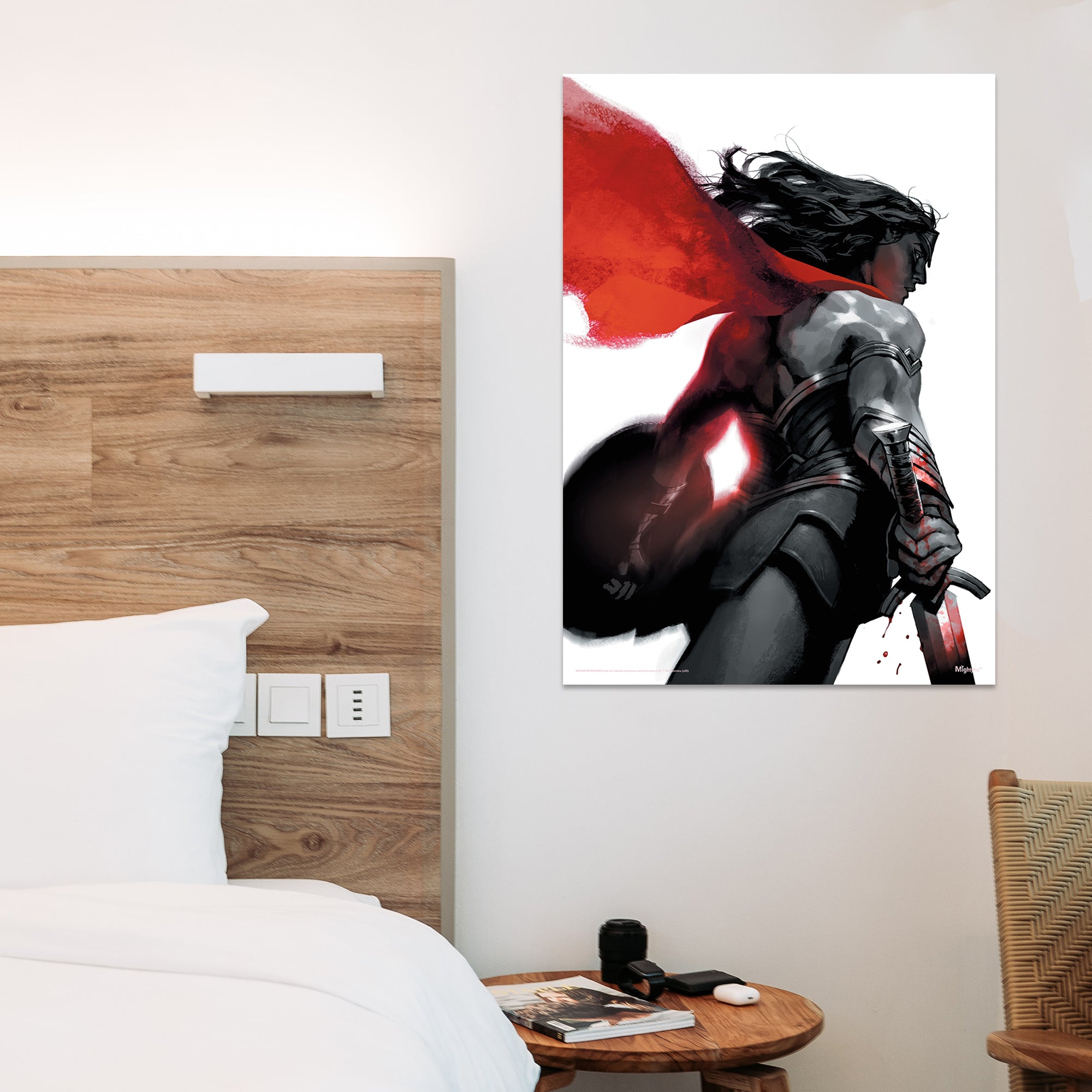 DC Comcs (Wonder Woman - Negative Space) MightyPrint™ Wall Art MP17240593