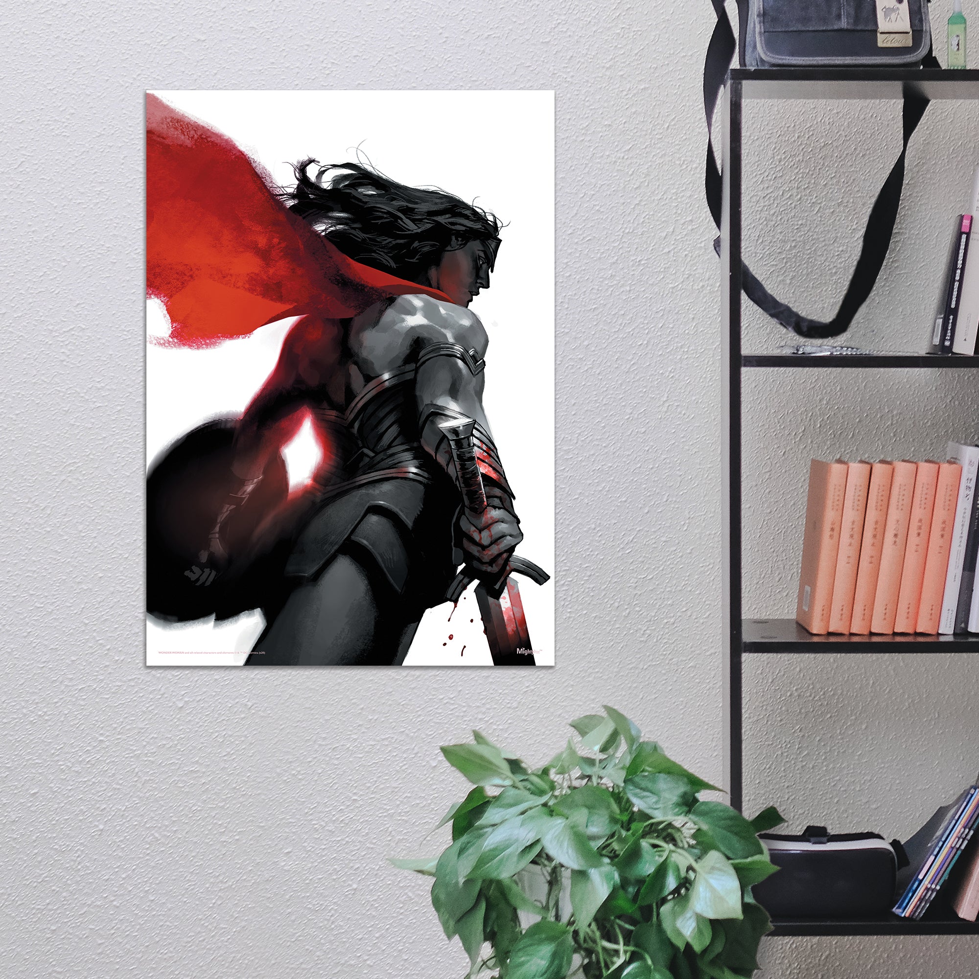 DC Comcs (Wonder Woman - Negative Space) MightyPrint™ Wall Art MP17240593