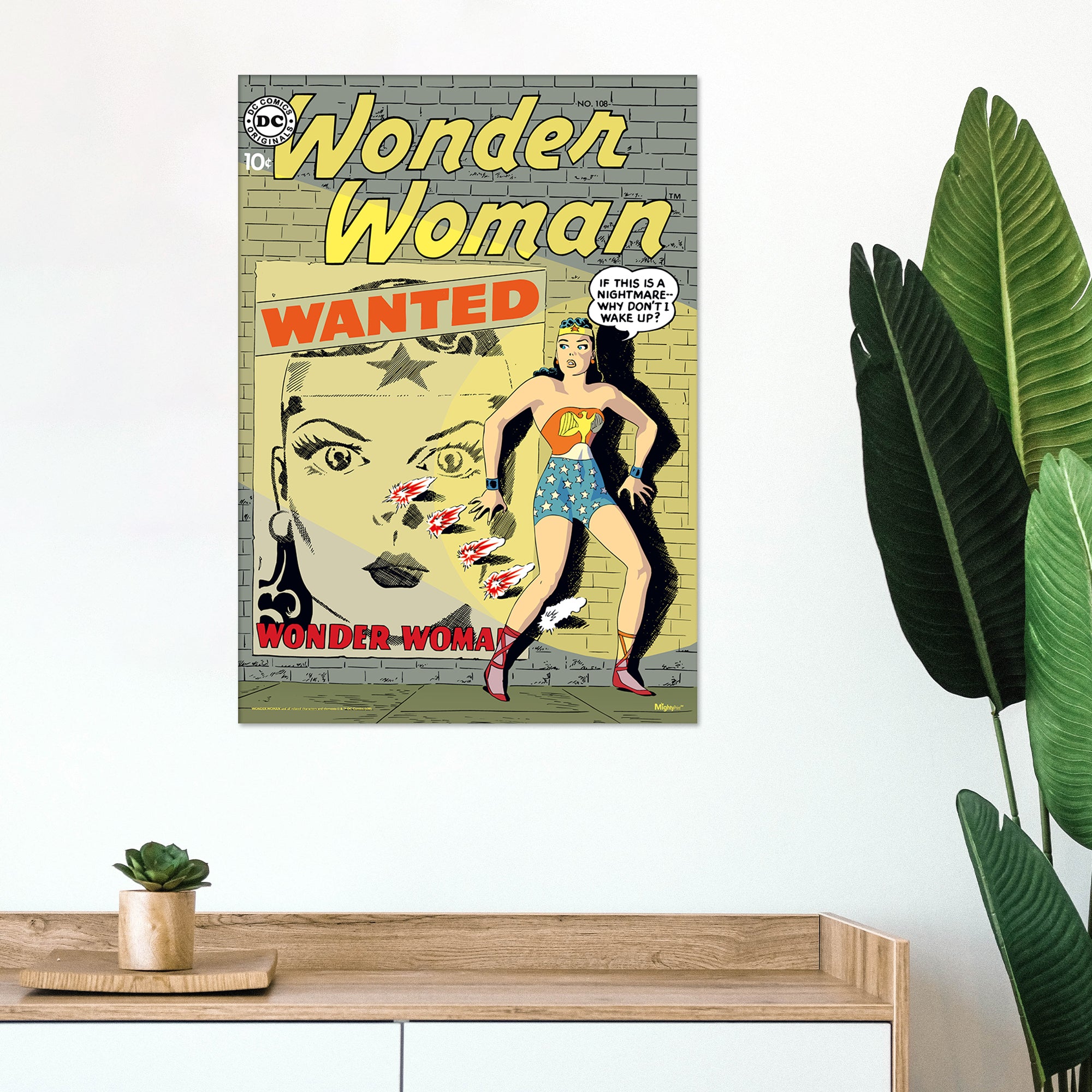 DC Comics (Wonder Woman - Wanted) MightyPrint™ Wall Art MP17240595