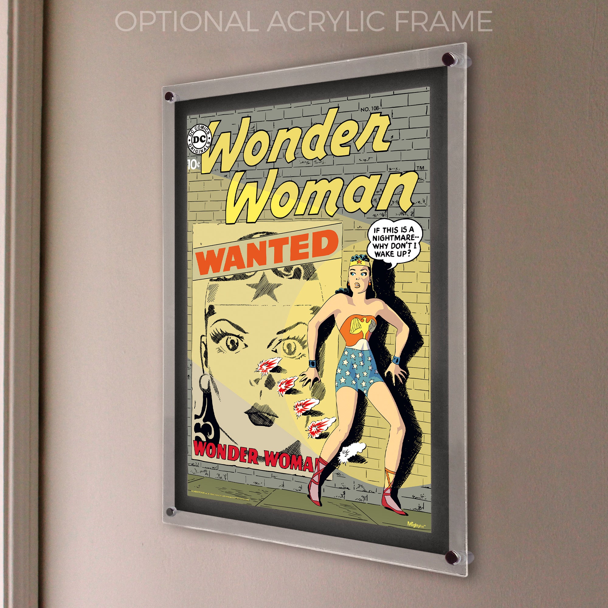 DC Comics (Wonder Woman - Wanted) MightyPrint™ Wall Art MP17240595