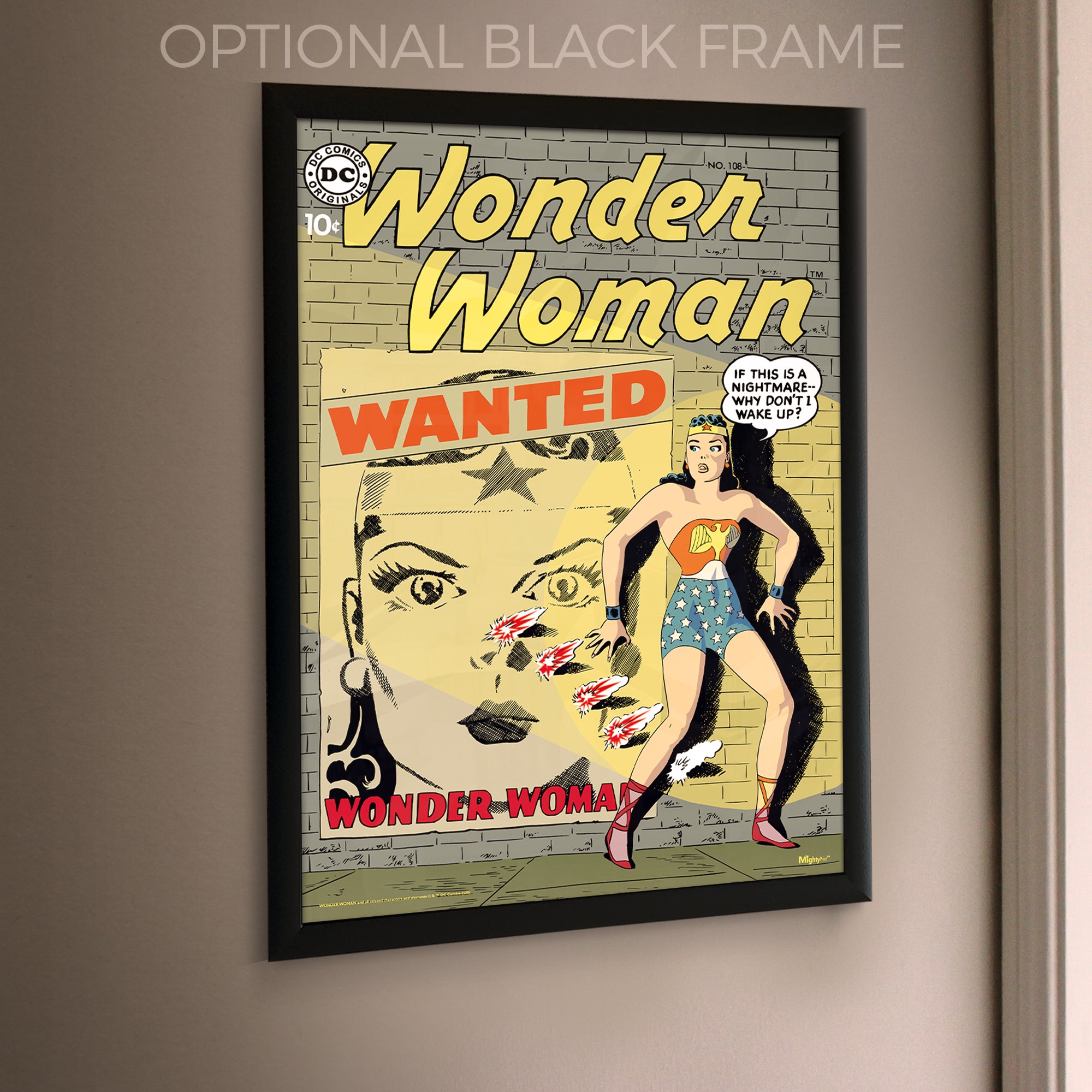 DC Comics (Wonder Woman - Wanted) MightyPrint™ Wall Art MP17240595