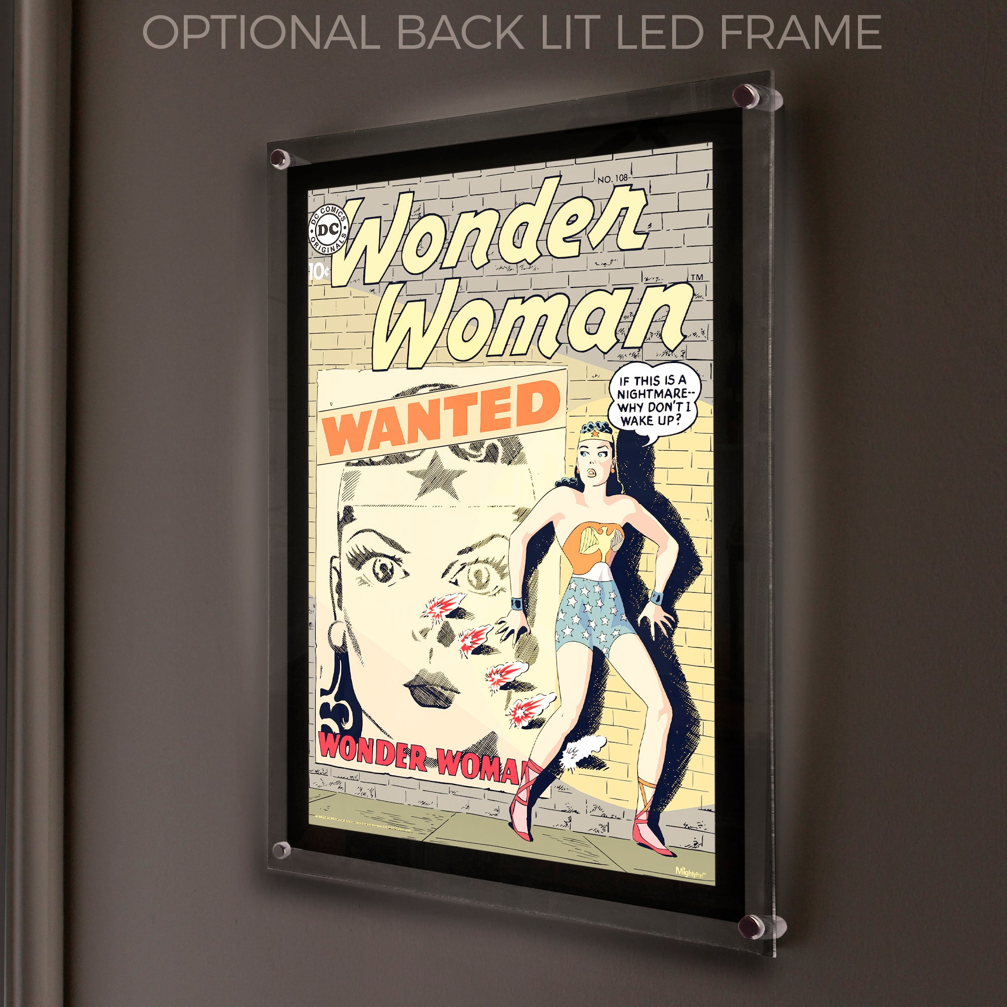 DC Comics (Wonder Woman - Wanted) MightyPrint™ Wall Art MP17240595