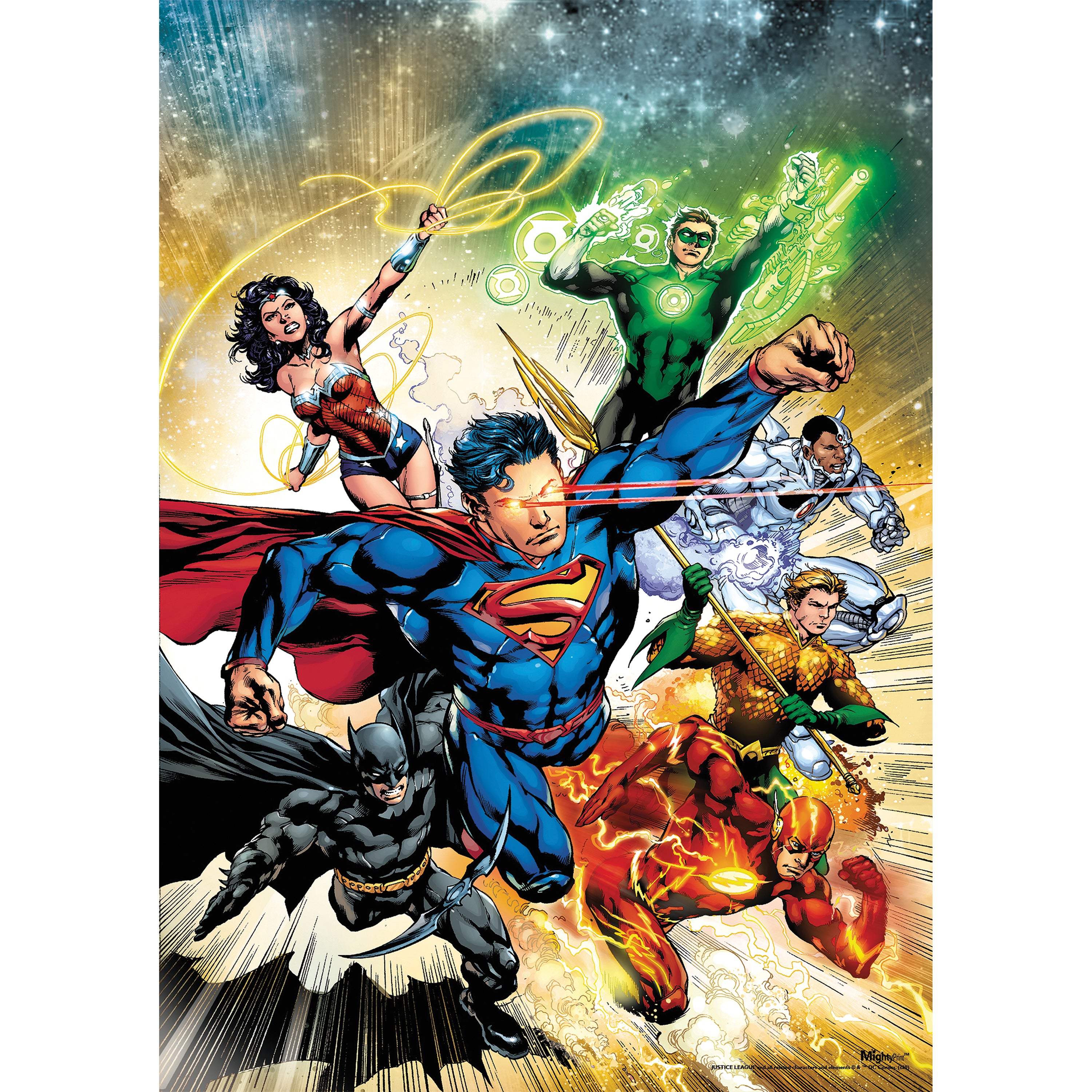 DC Comics (Justice League - Cosmos) MightyPrint™ Wall Art MP17240596