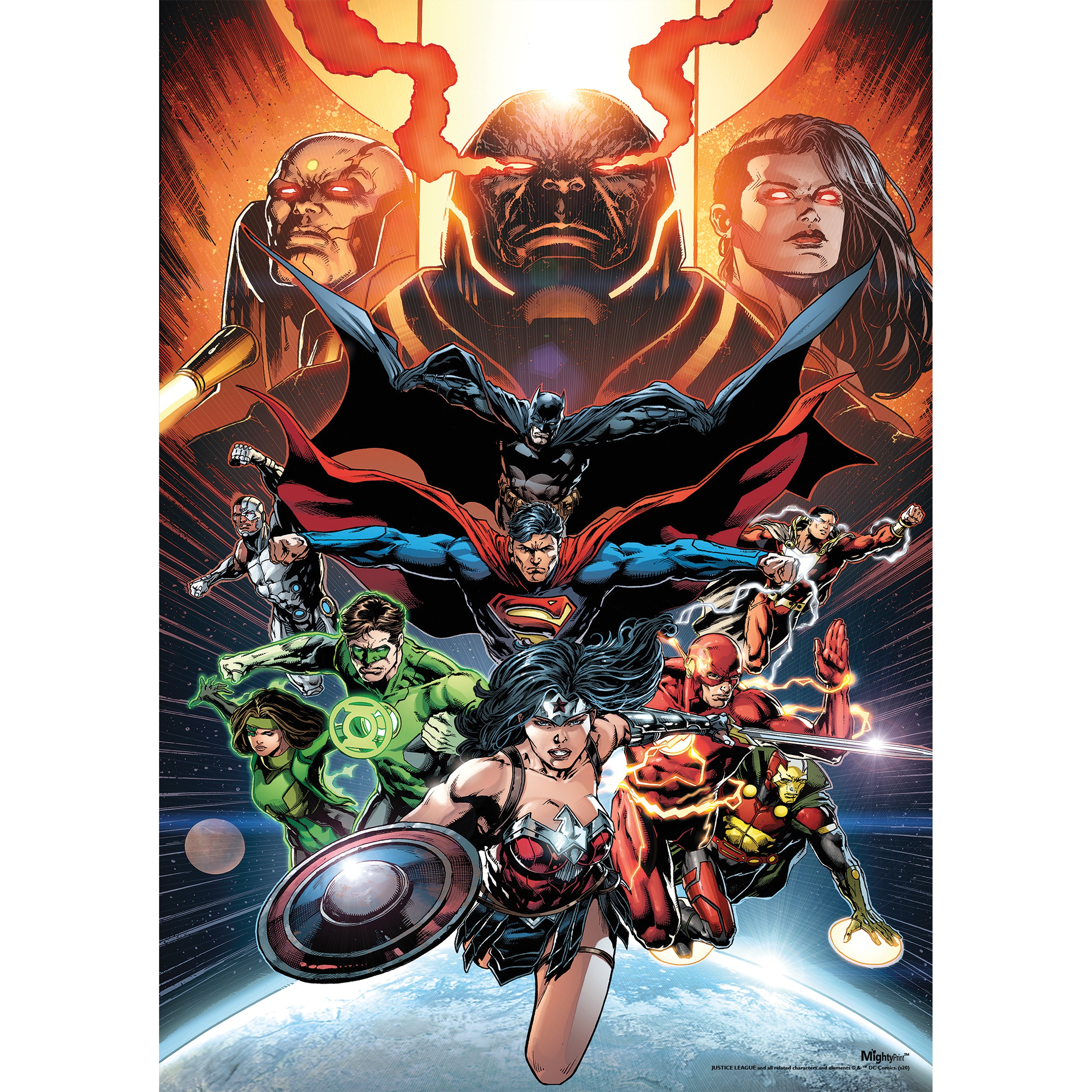 DC Comics (Justice League - Darkseid) MightyPrint™ Wall Art MP17240597