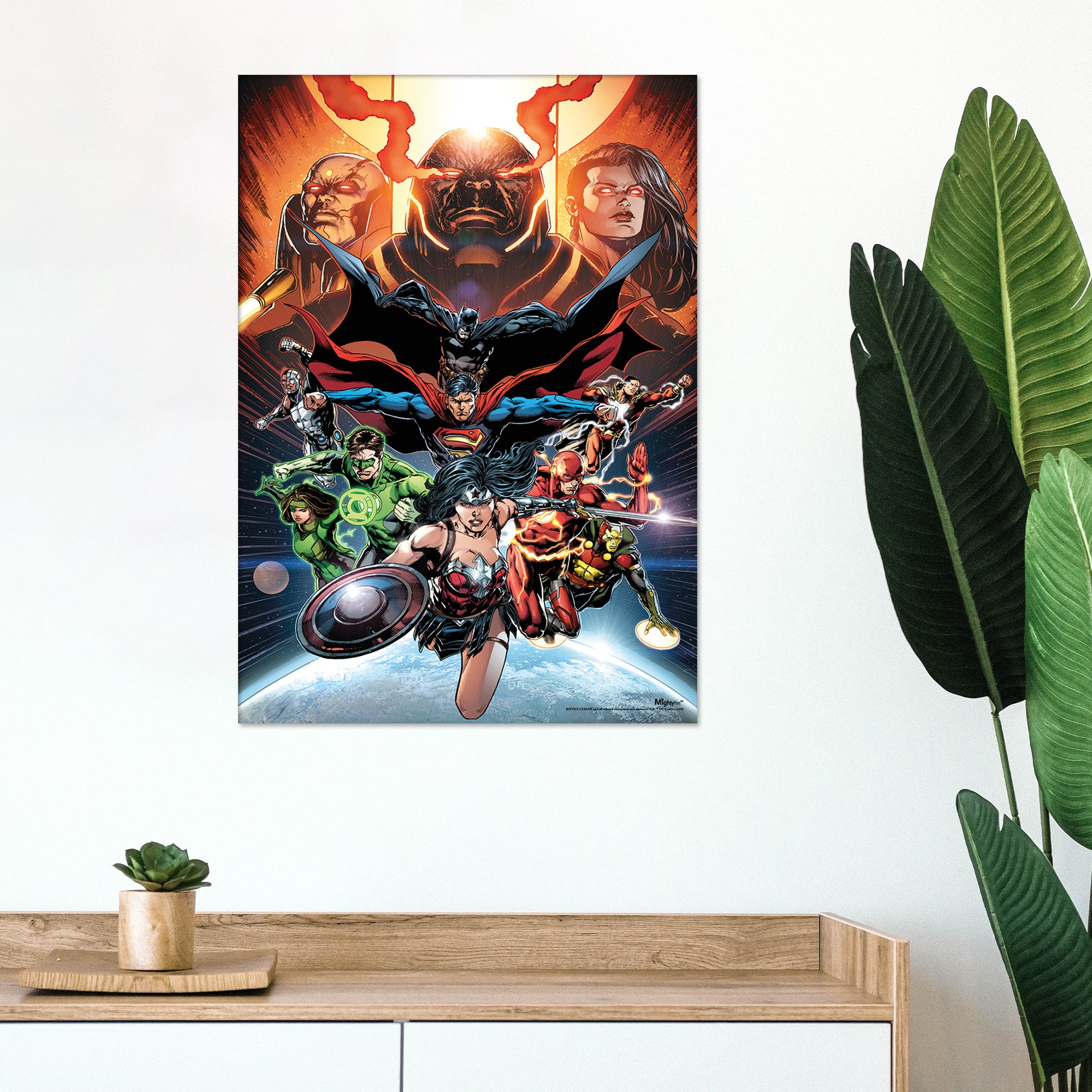 DC Comics (Justice League - Darkseid) MightyPrint™ Wall Art MP17240597