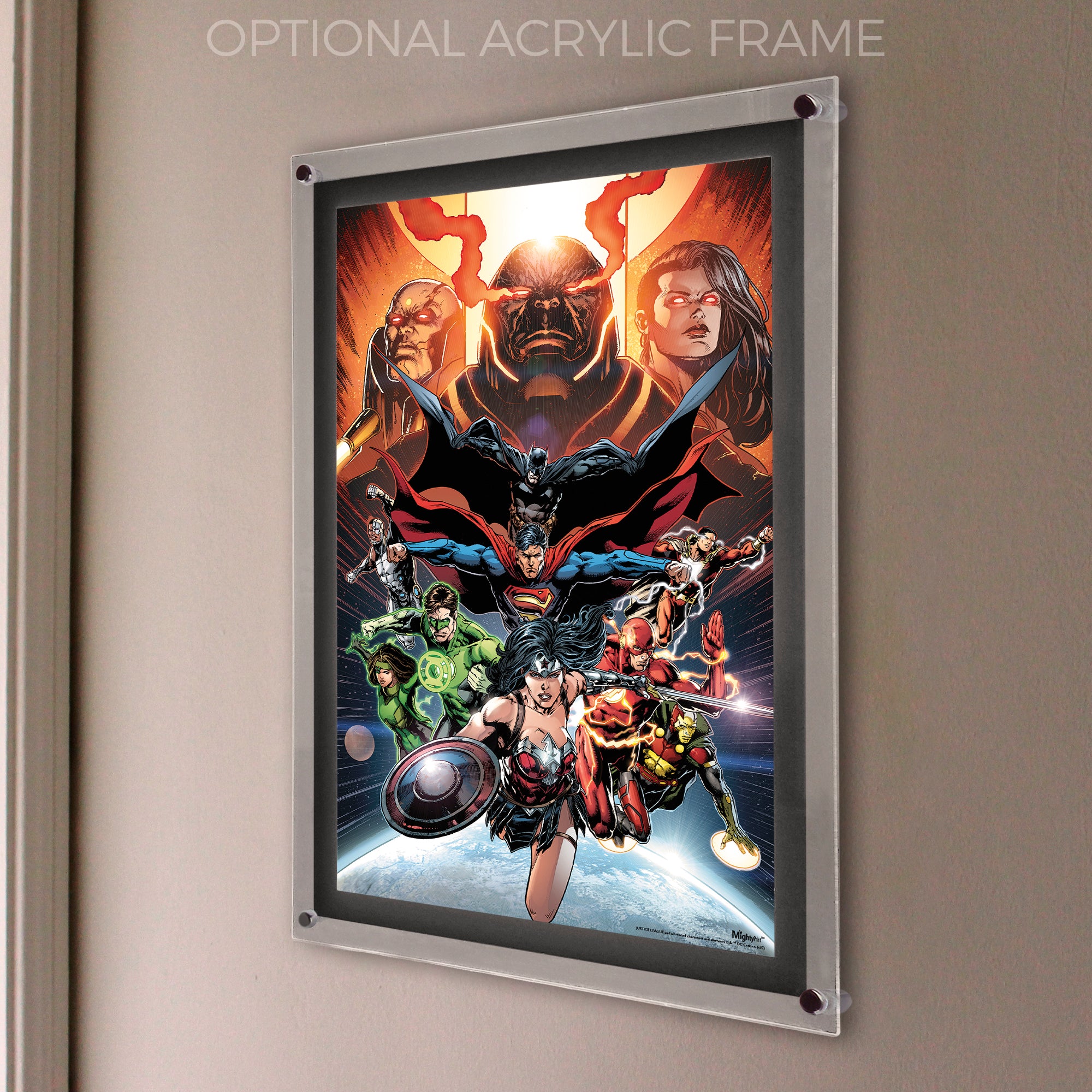 DC Comics (Justice League - Darkseid) MightyPrint™ Wall Art MP17240597