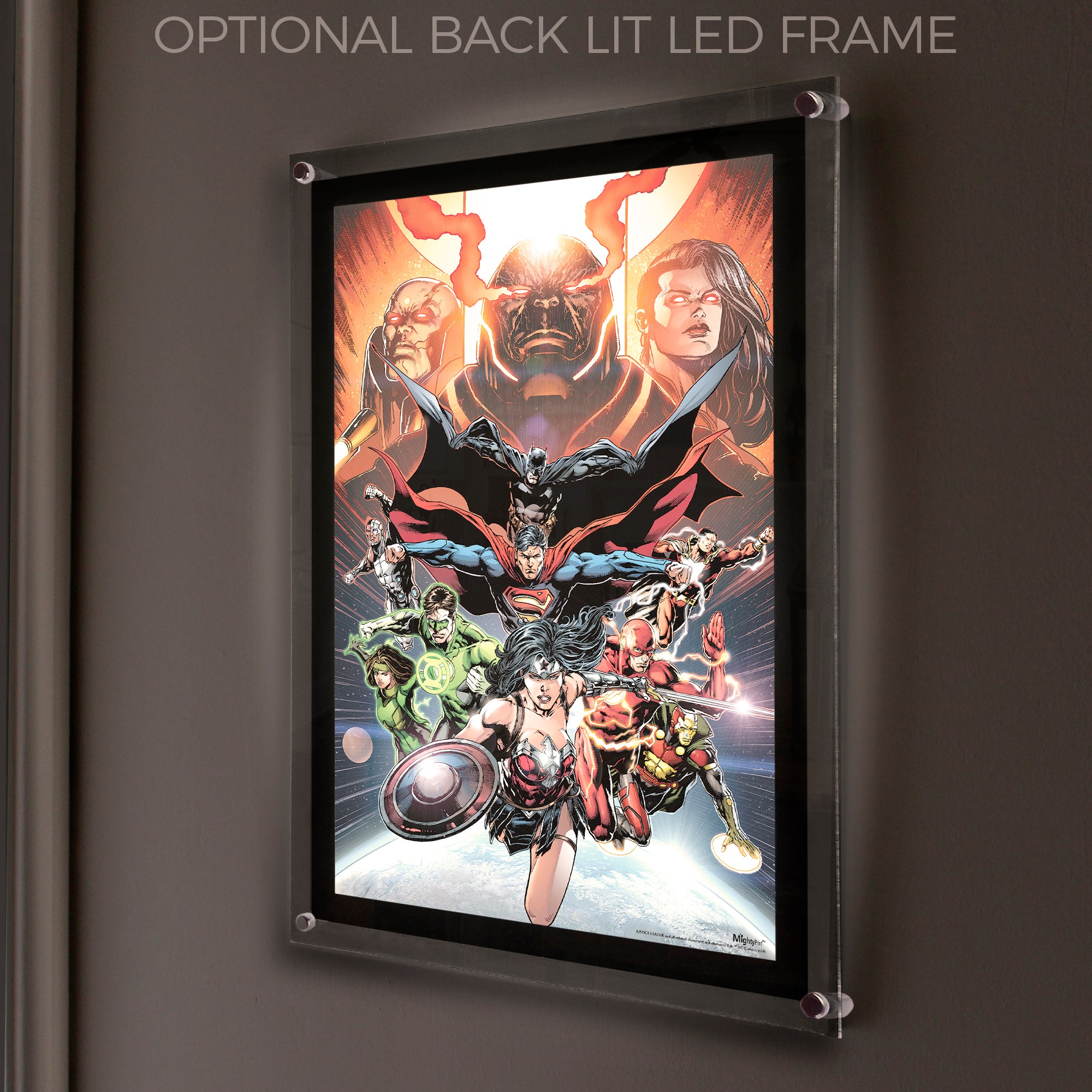 DC Comics (Justice League - Darkseid) MightyPrint™ Wall Art MP17240597