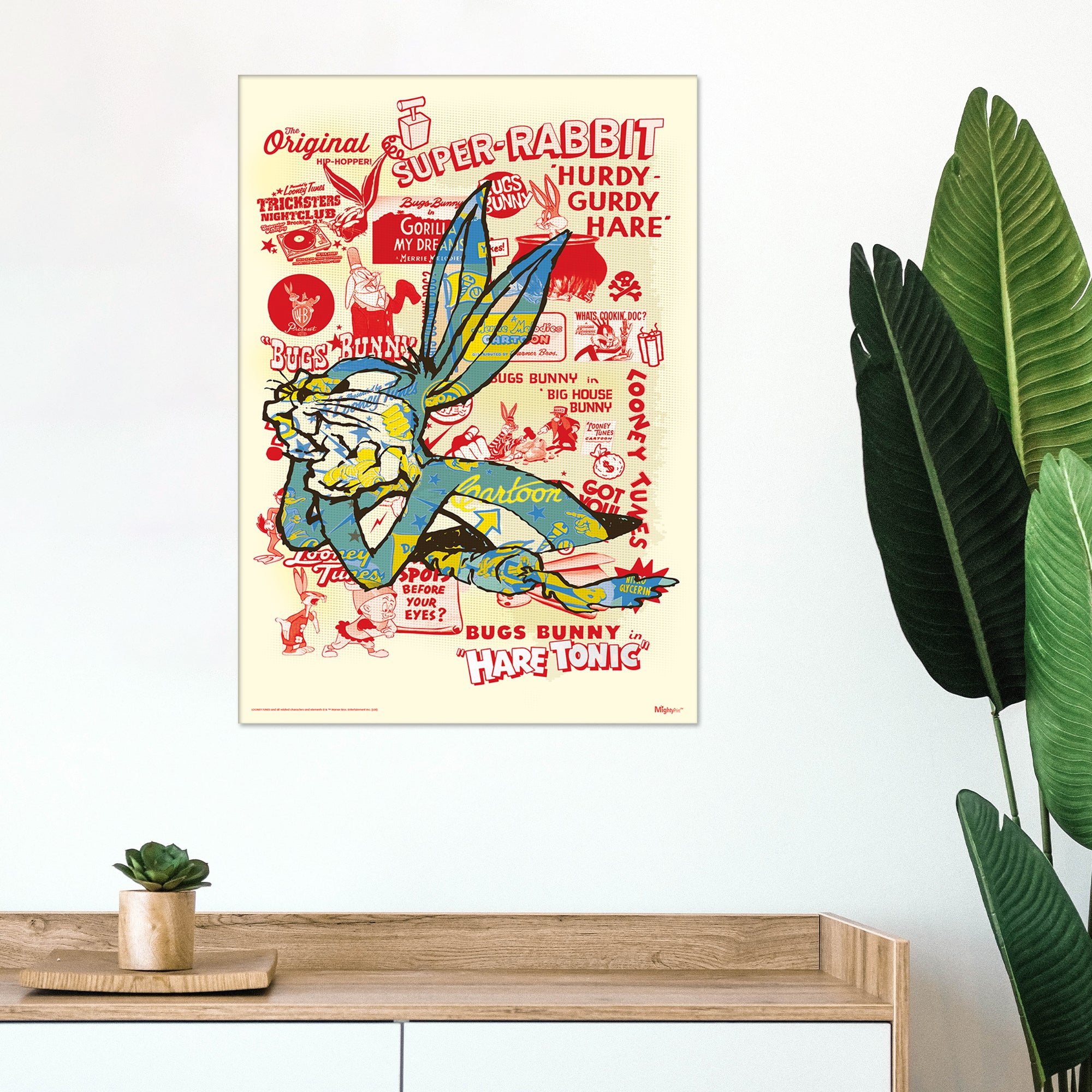 Looney Tunes (Bugs Bunny - Hare Tonic) MightyPrint™ Wall Art MP17240602