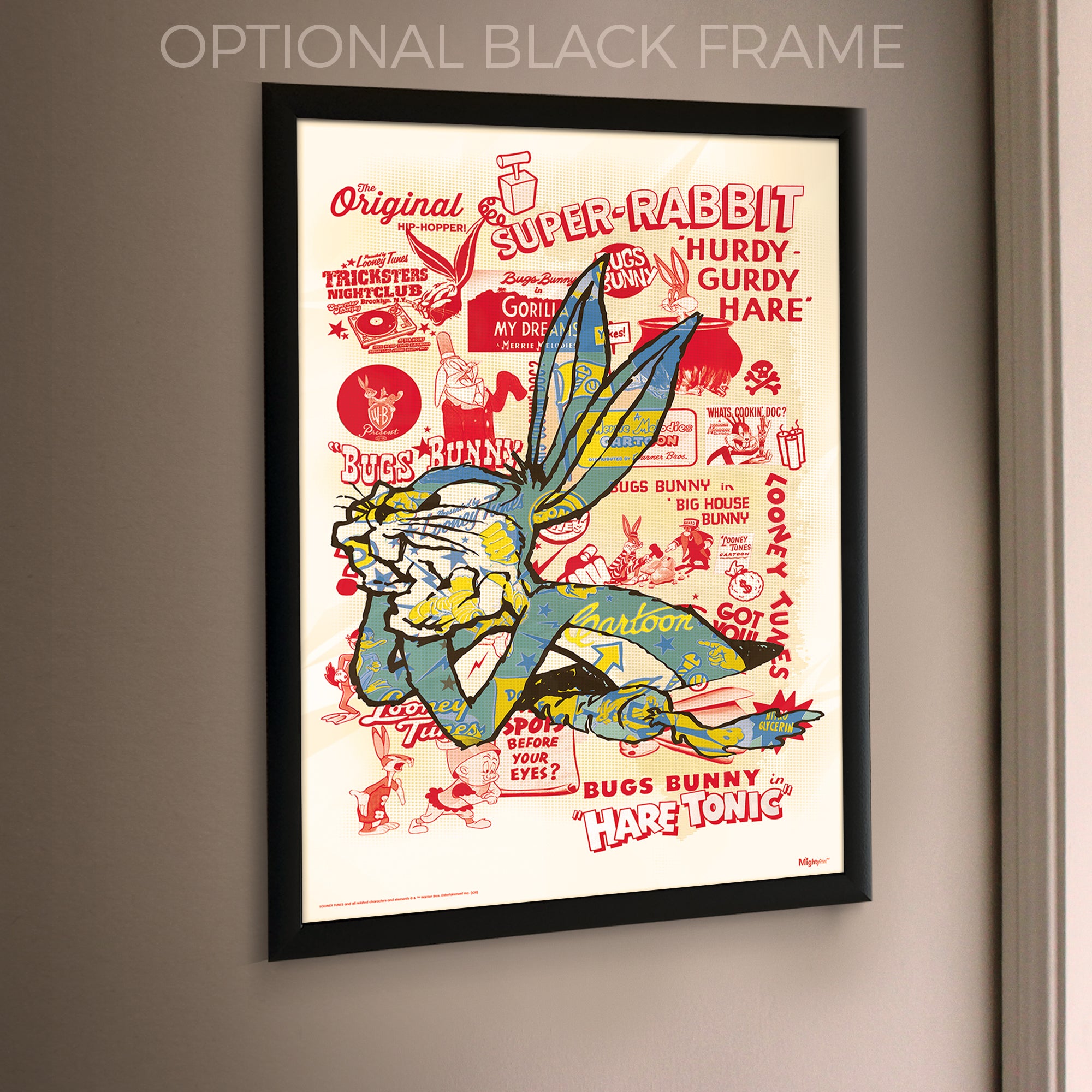 Looney Tunes (Bugs Bunny - Hare Tonic) MightyPrint™ Wall Art MP17240602