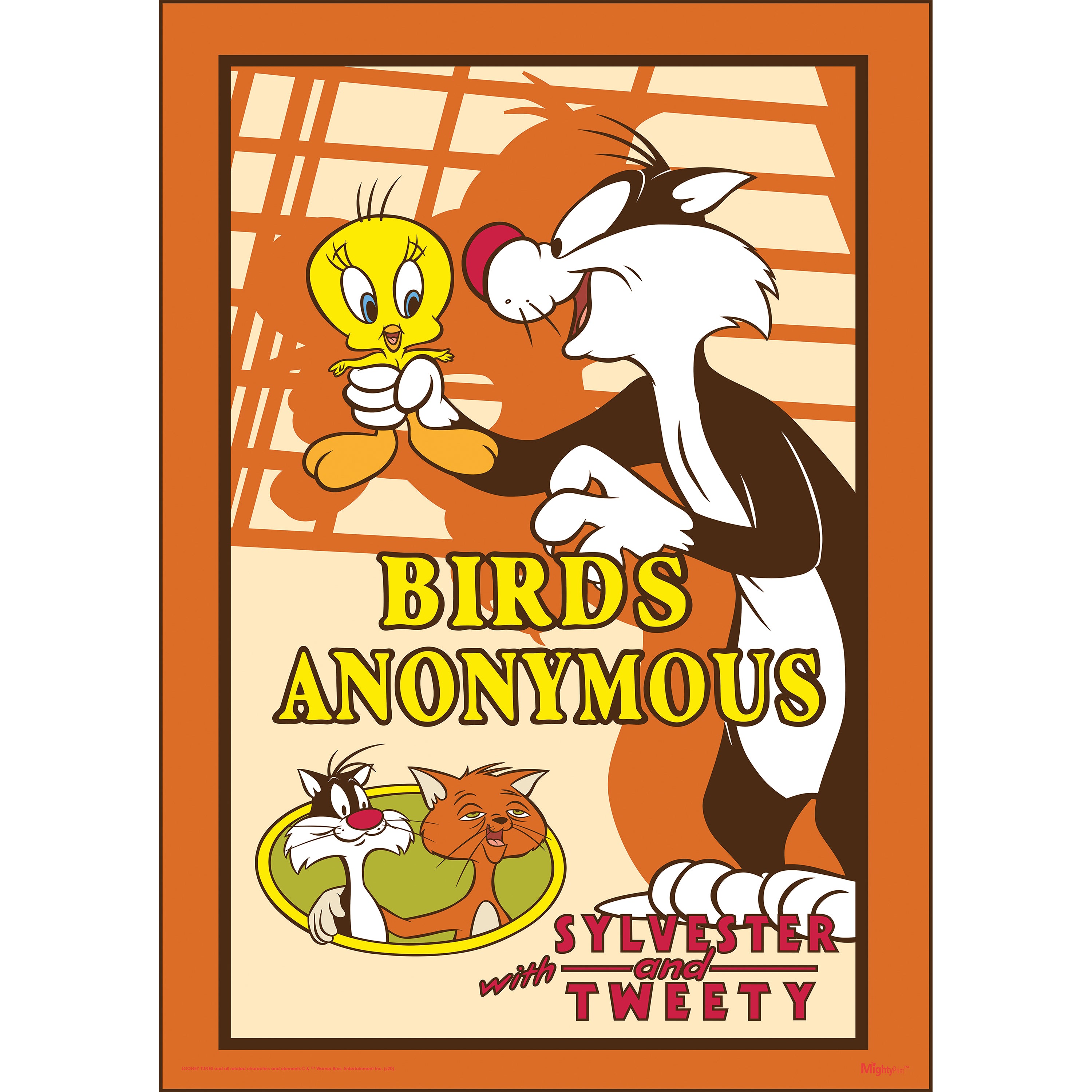 Looney Tunes (Tweety Bird - Birds Anonymous) MightyPrint™ Wall Art MP17240604