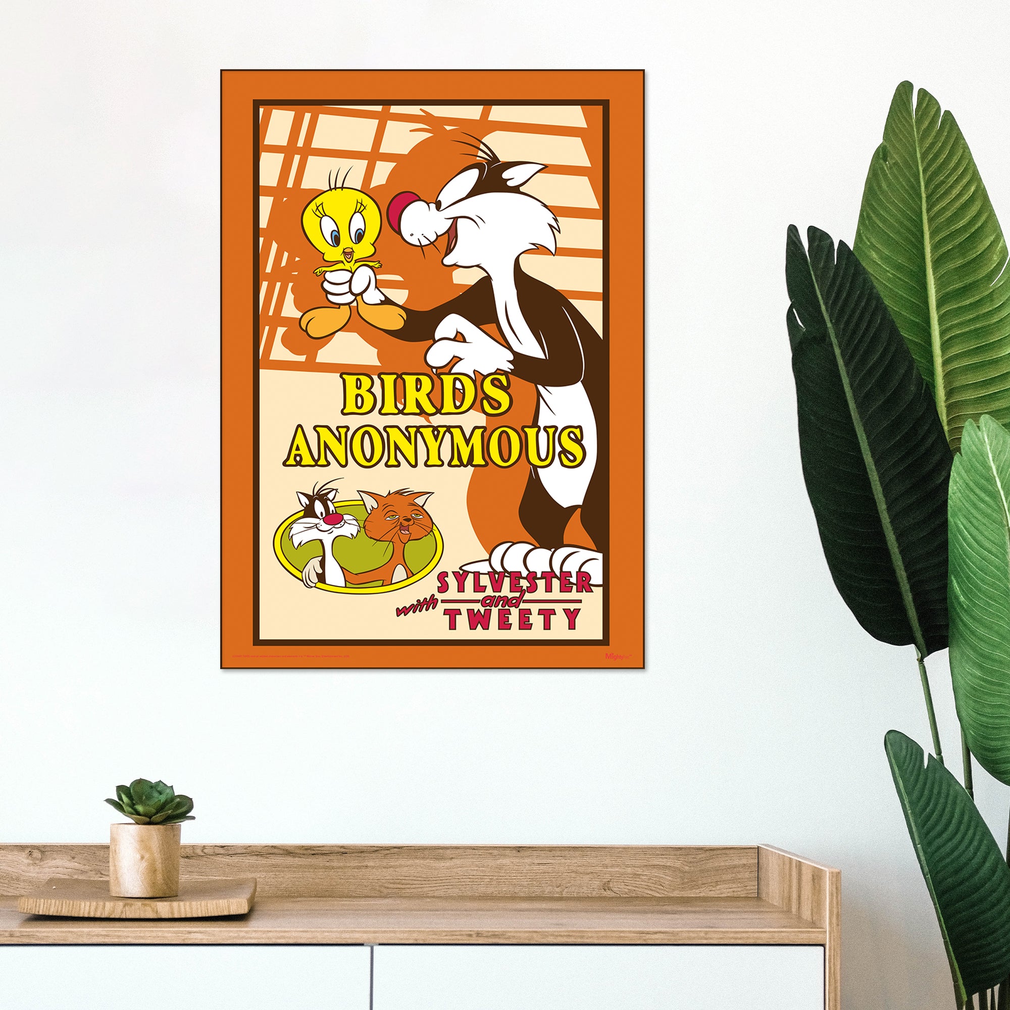 Looney Tunes (Tweety Bird - Birds Anonymous) MightyPrint™ Wall Art MP17240604