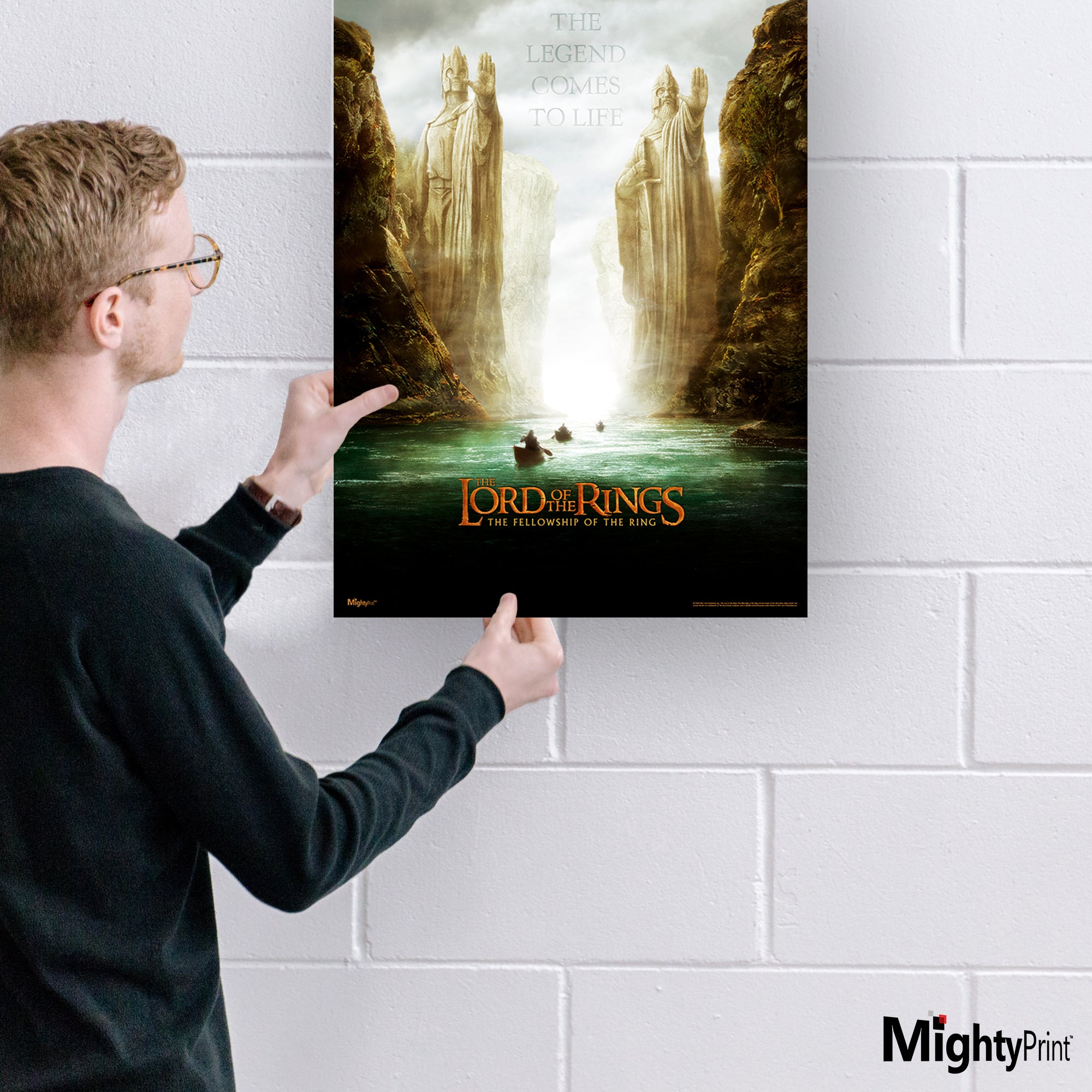 The Lord of the Rings Trilogy (The Fellowship Of The Ring) MightyPrint™ Wall Art MP17240607