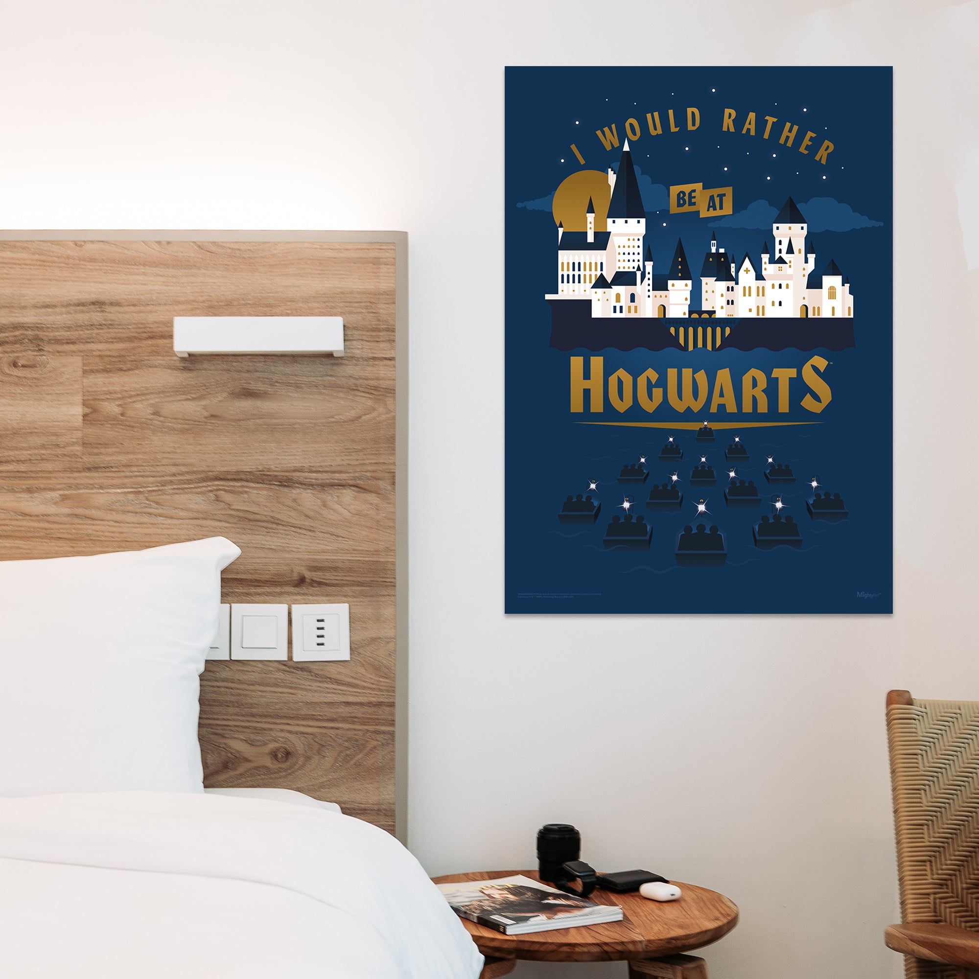Harry Potter (I Would Rather Be At Hogwarts) MightyPrint™ Wall Art MP17240618