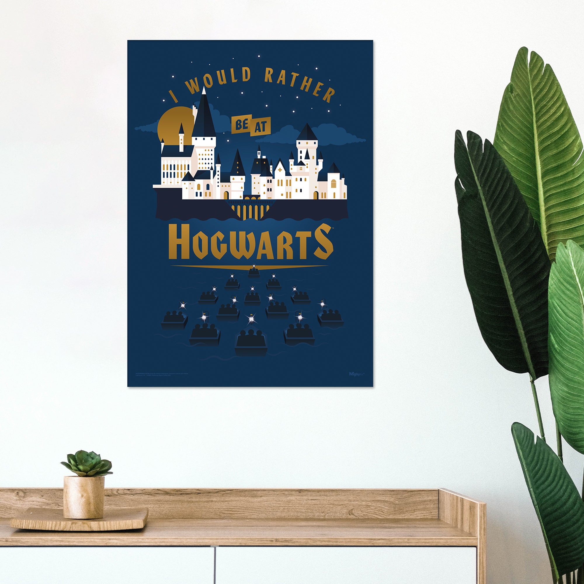 Harry Potter (I Would Rather Be At Hogwarts) MightyPrint™ Wall Art MP17240618