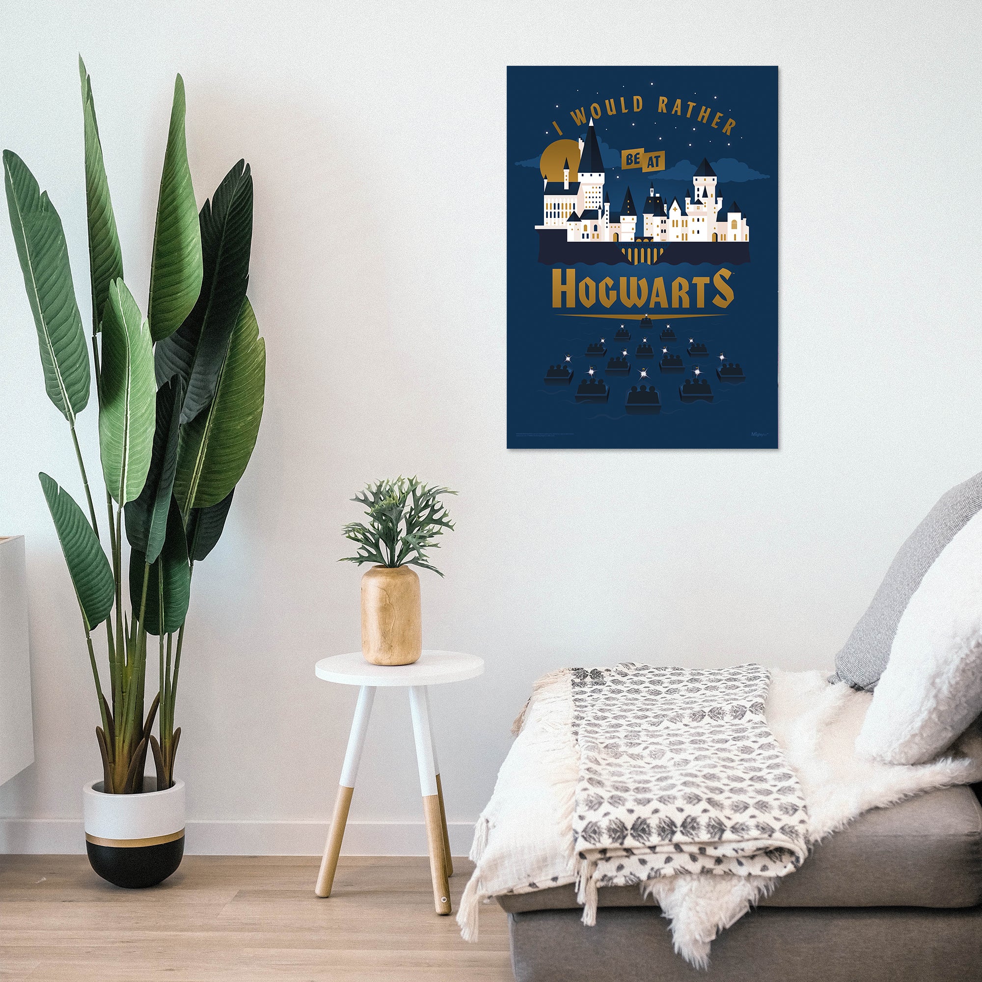 Harry Potter (I Would Rather Be At Hogwarts) MightyPrint™ Wall Art MP17240618