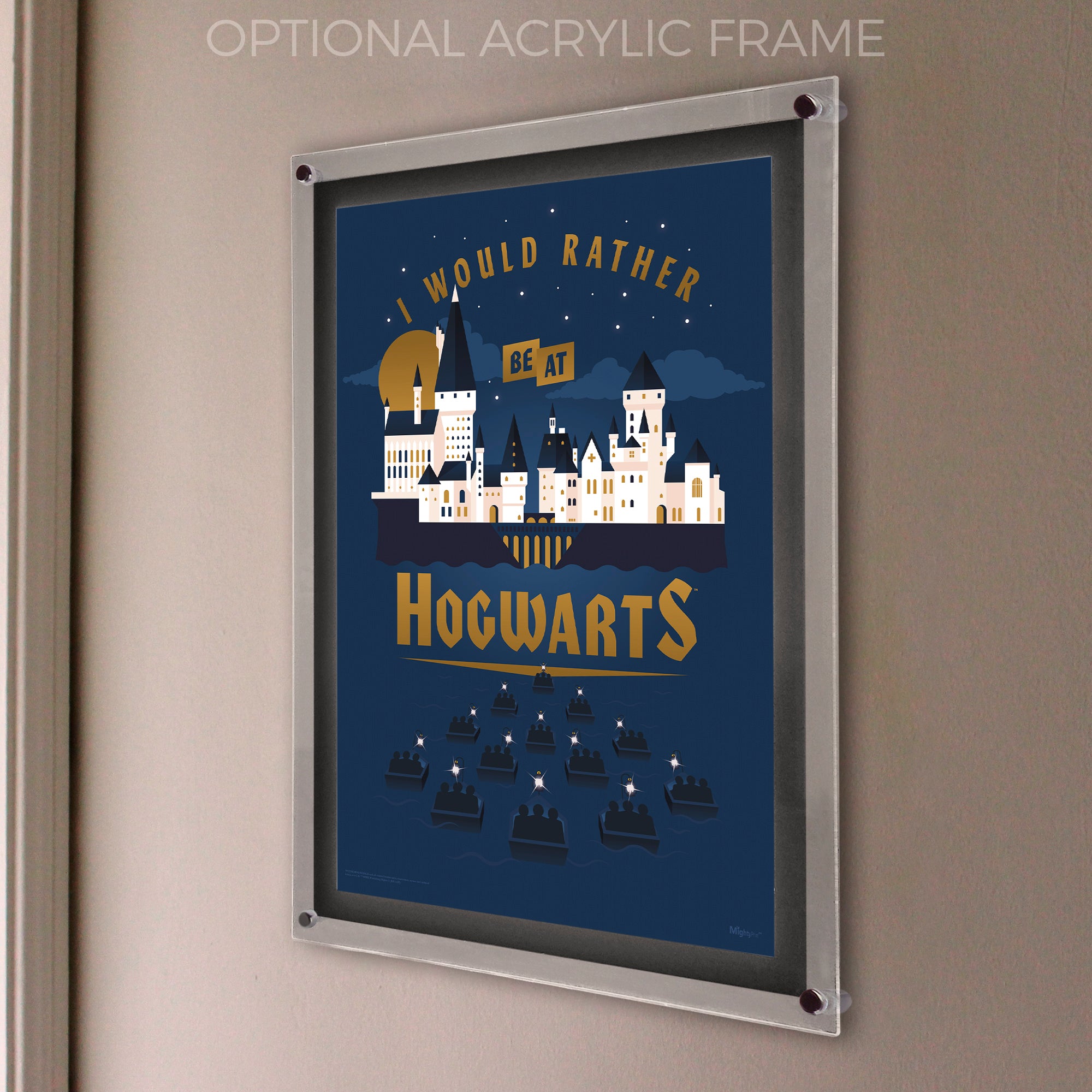 Harry Potter (I Would Rather Be At Hogwarts) MightyPrint™ Wall Art MP17240618