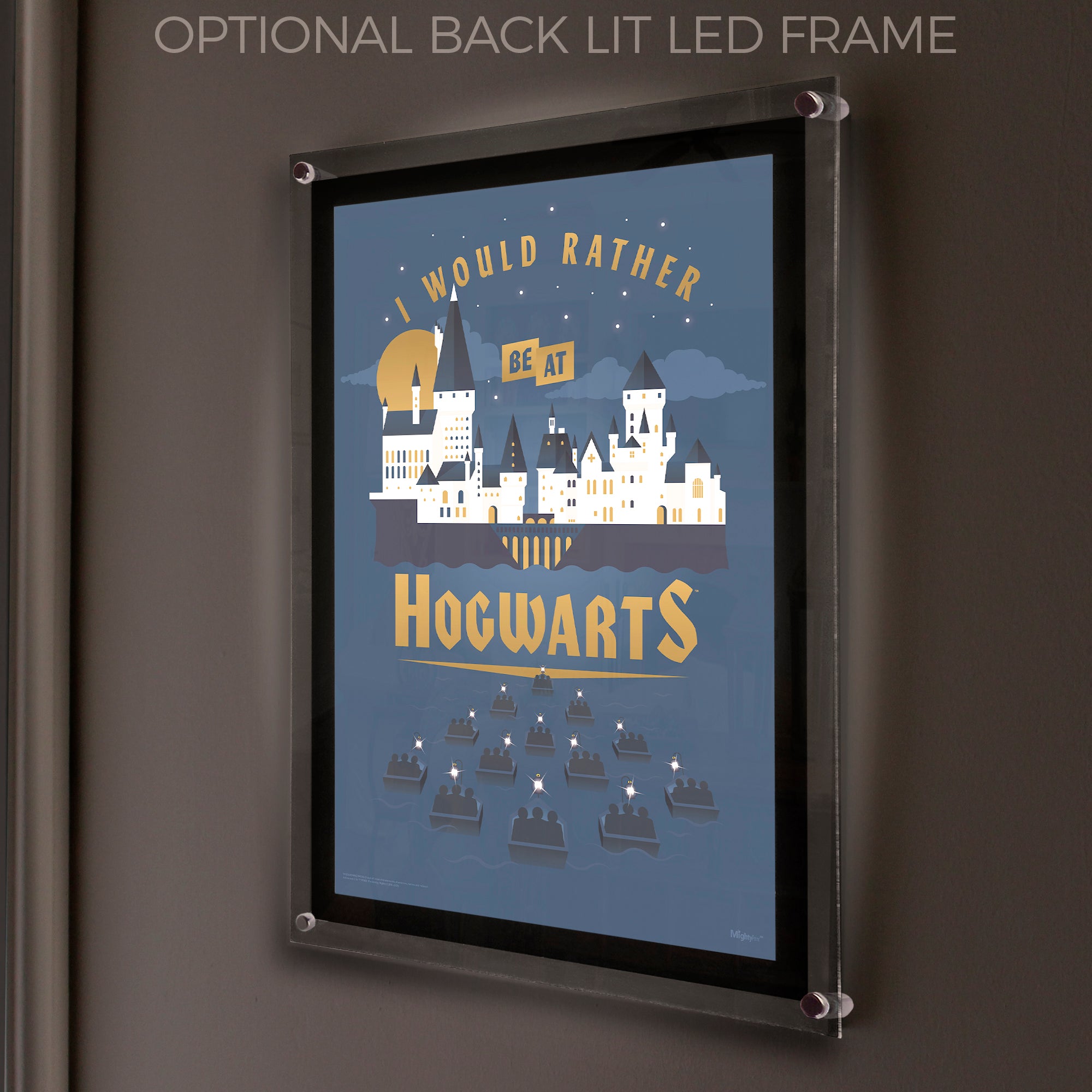 Harry Potter (I Would Rather Be At Hogwarts) MightyPrint™ Wall Art MP17240618