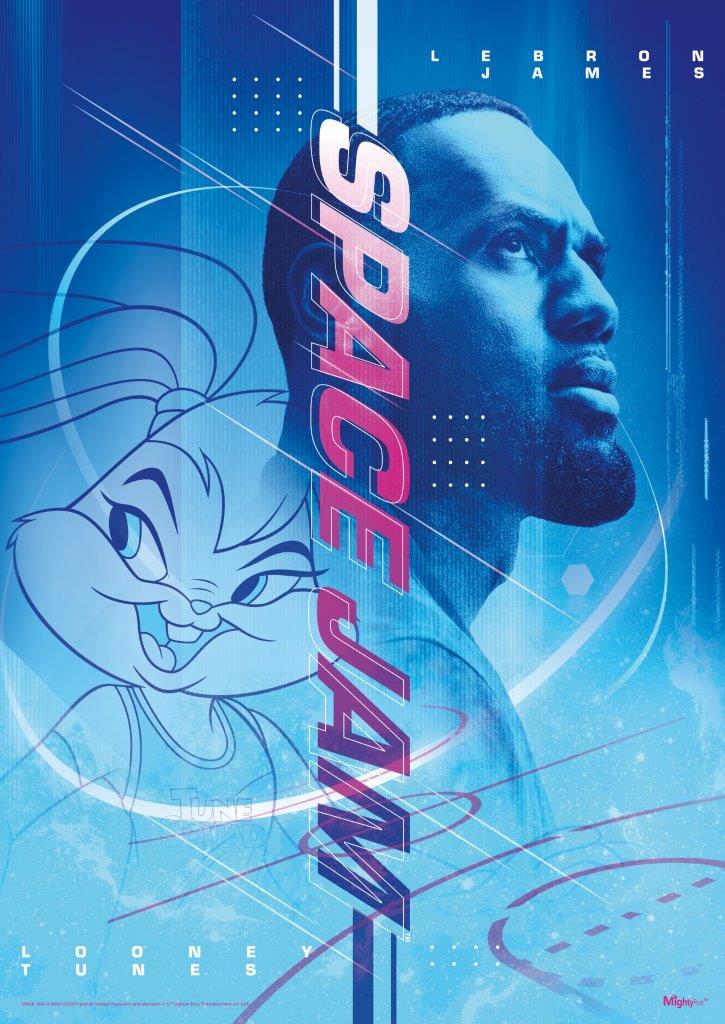 Space Jam: A New Legacy (Lebron James & Lola) MightyPrint™ Wall Art MP17240631