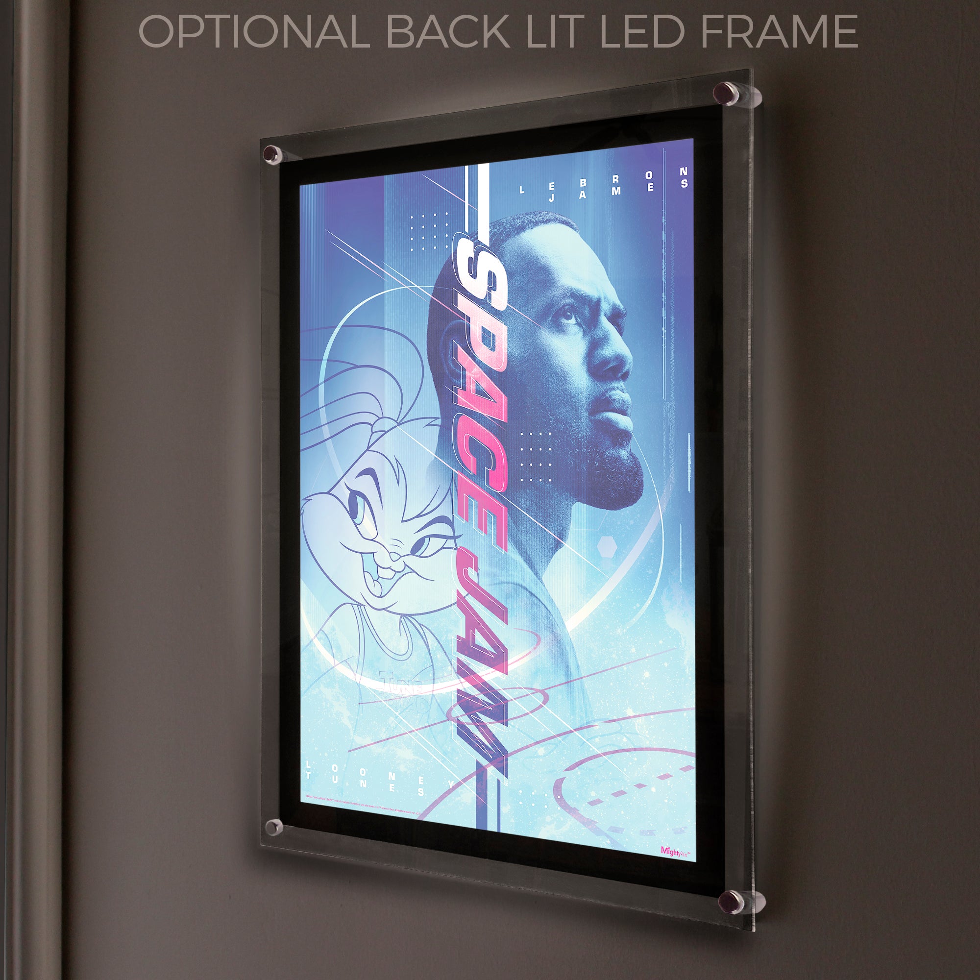 Space Jam: A New Legacy (Lebron James & Lola) MightyPrint™ Wall Art MP17240631