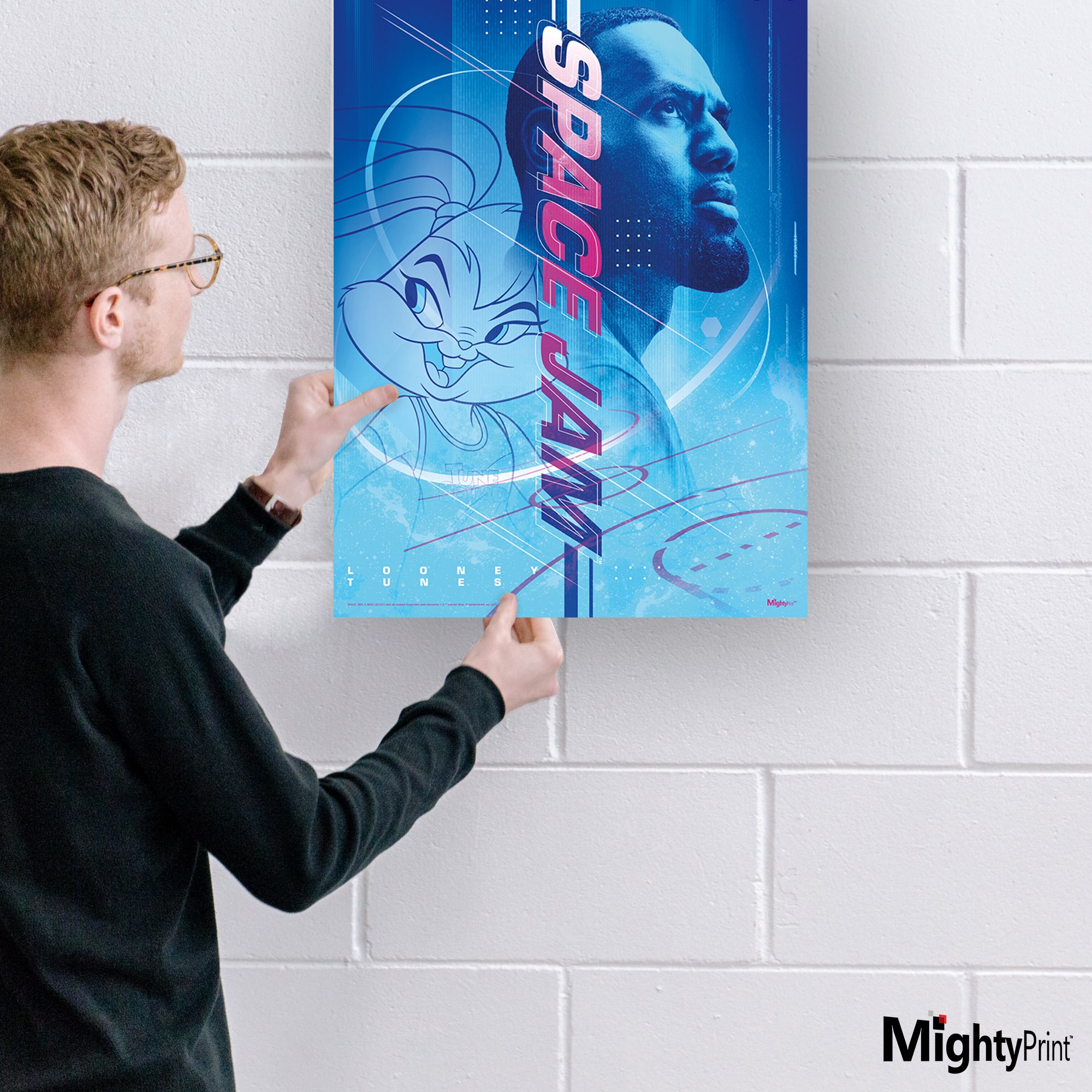 Space Jam: A New Legacy (Lebron James & Lola) MightyPrint™ Wall Art MP17240631