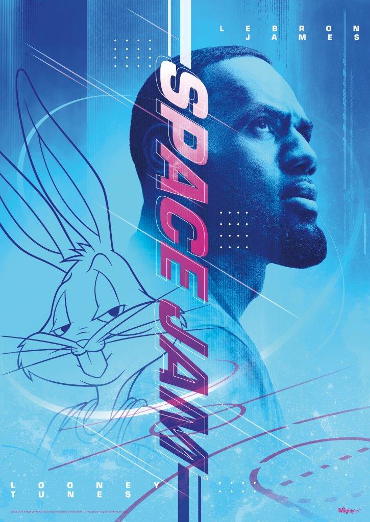 Space Jam: A New Legacy (Lebron James & Bugs) MightyPrint™ Wall Art MP17240632