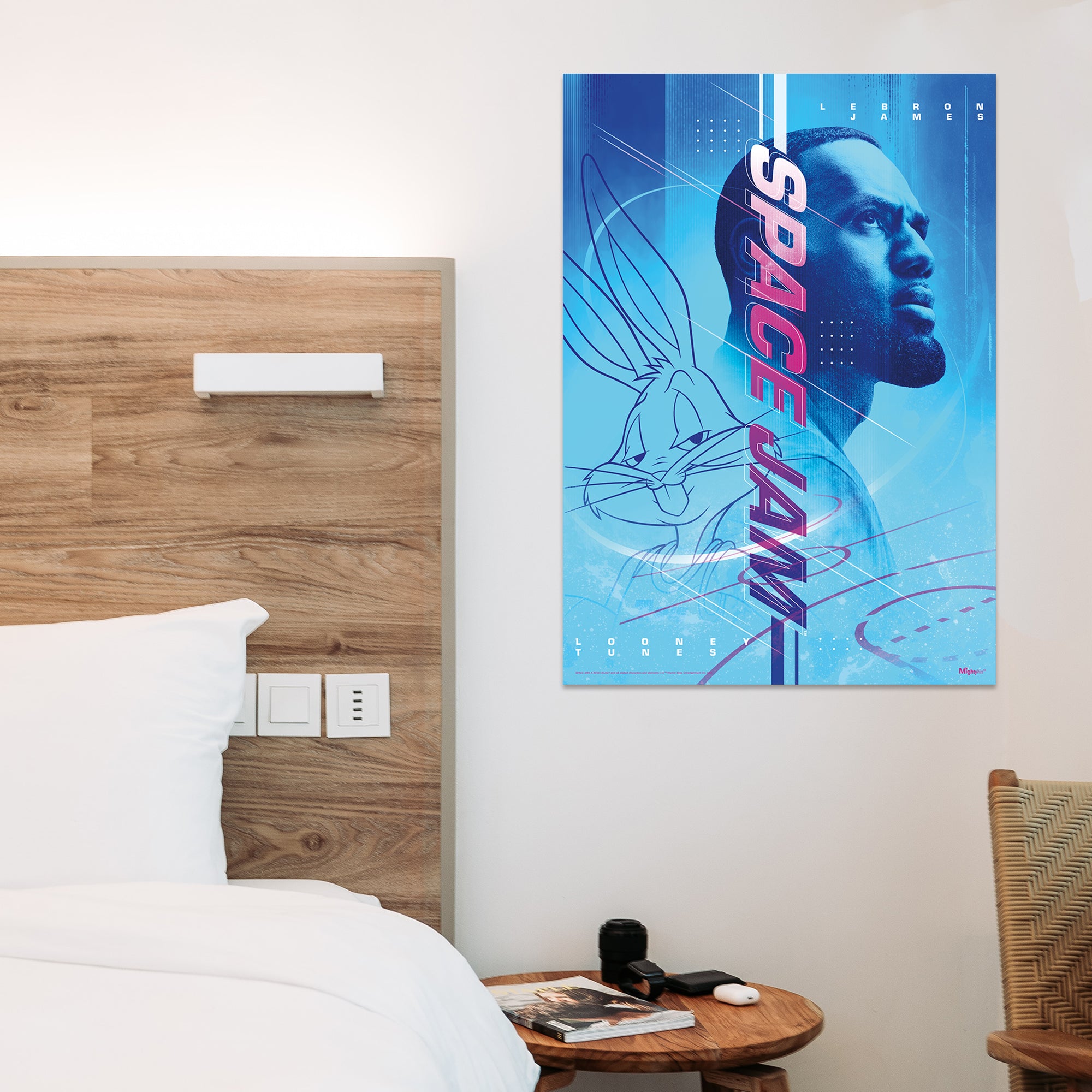 Space Jam: A New Legacy (Lebron James & Bugs) MightyPrint™ Wall Art MP17240632