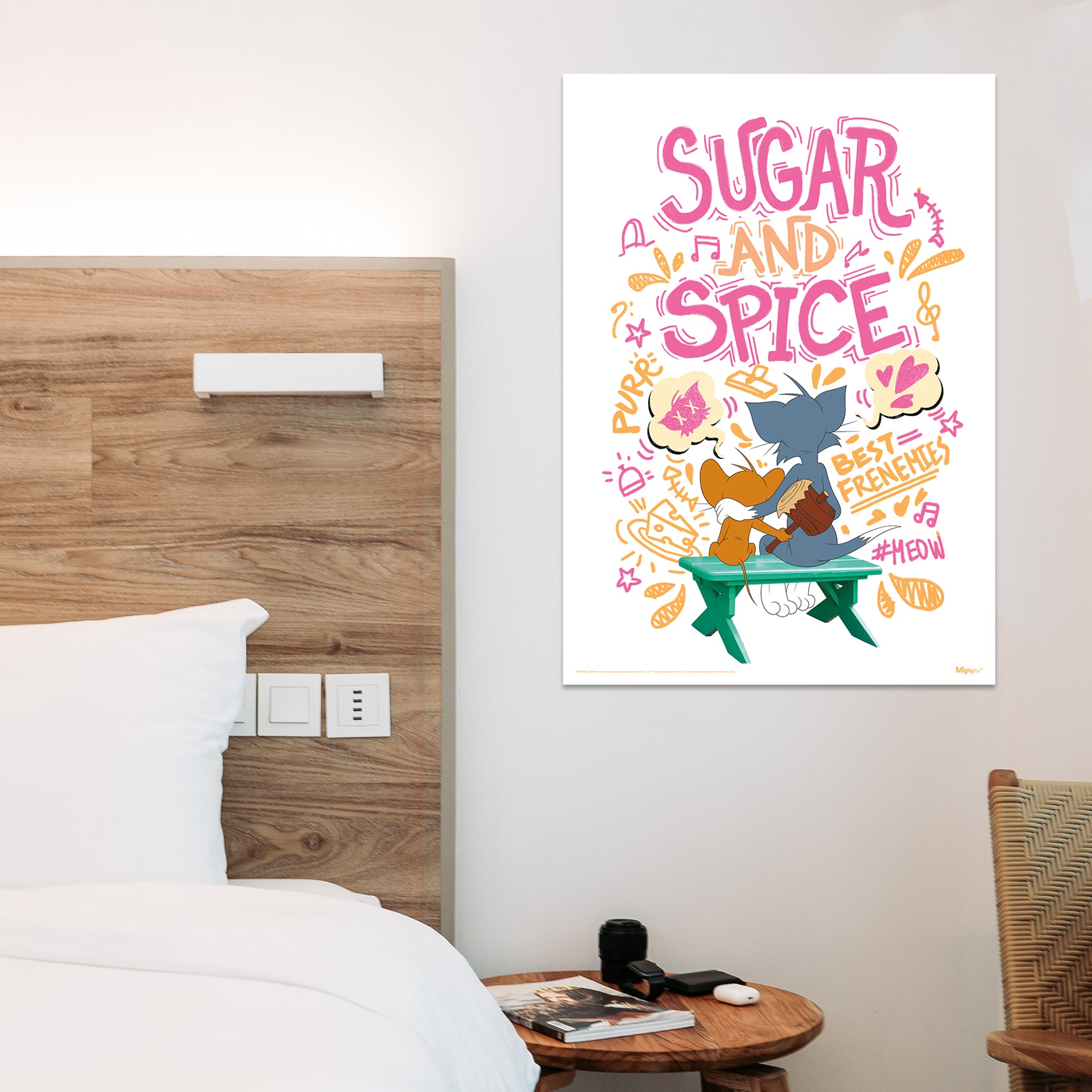 Tom & Jerry (Sugar and Spice) MightyPrint™ Wall Art MP17240646