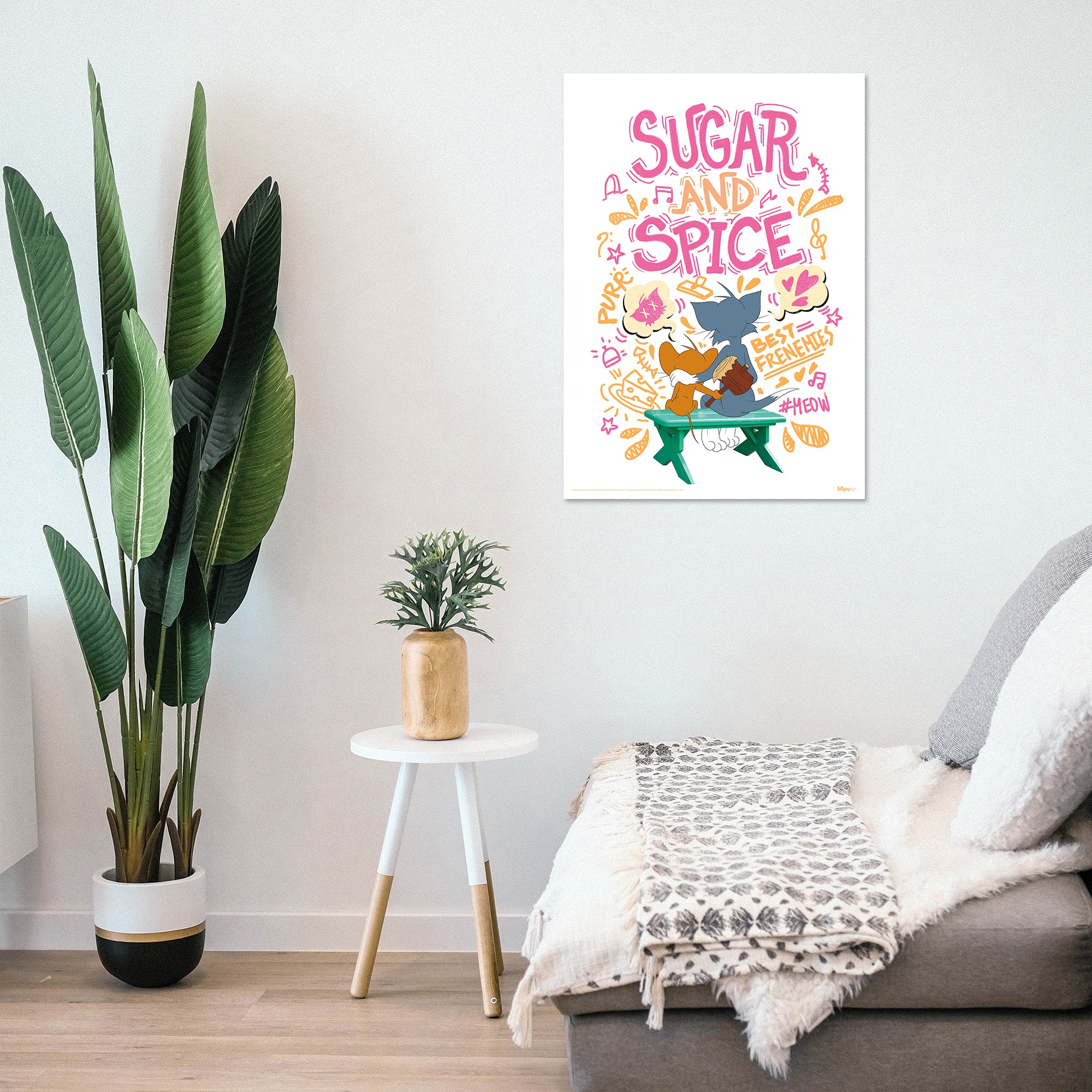 Tom & Jerry (Sugar and Spice) MightyPrint™ Wall Art MP17240646