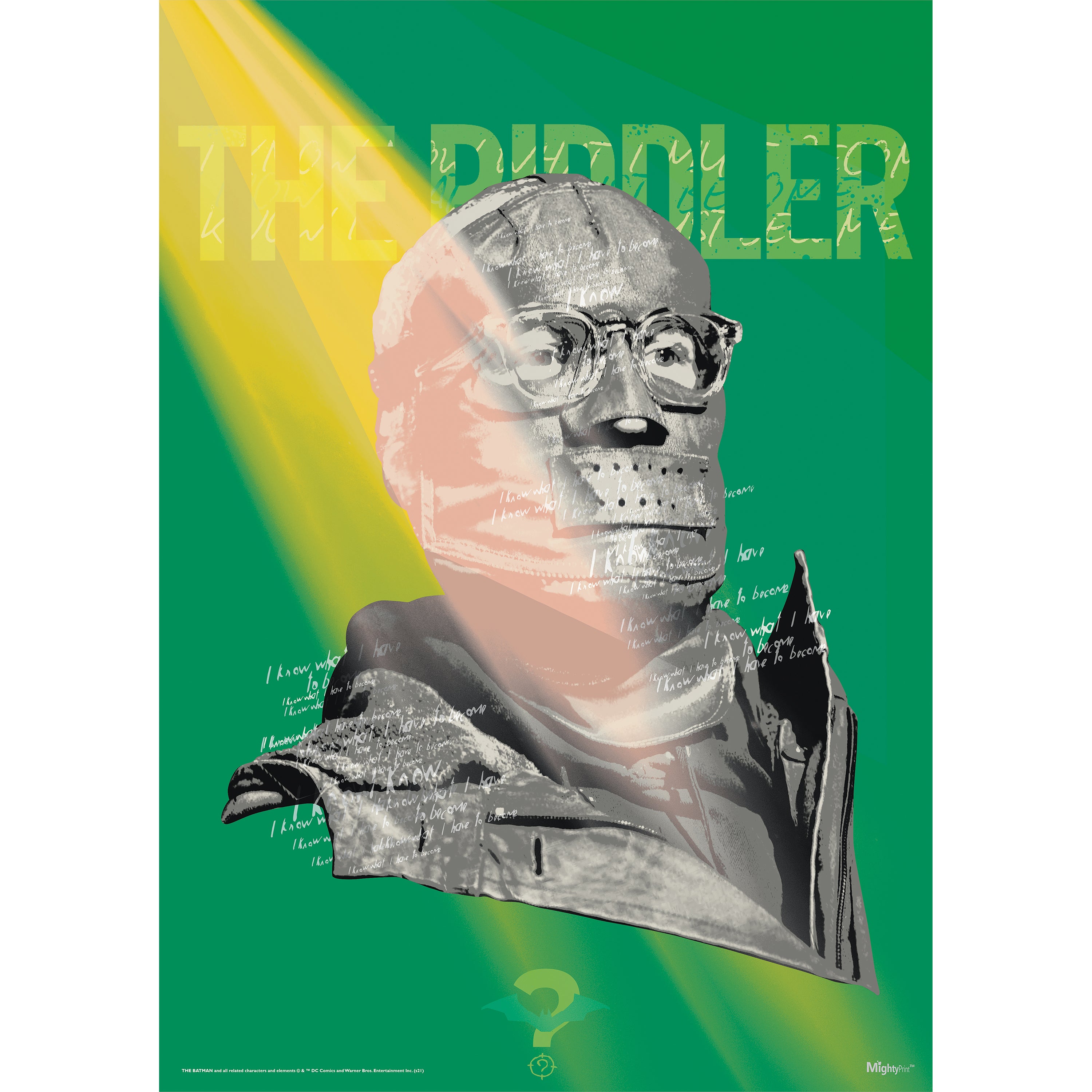 The Batman (Riddler Light) MightyPrint™ Wall Art MP17240652