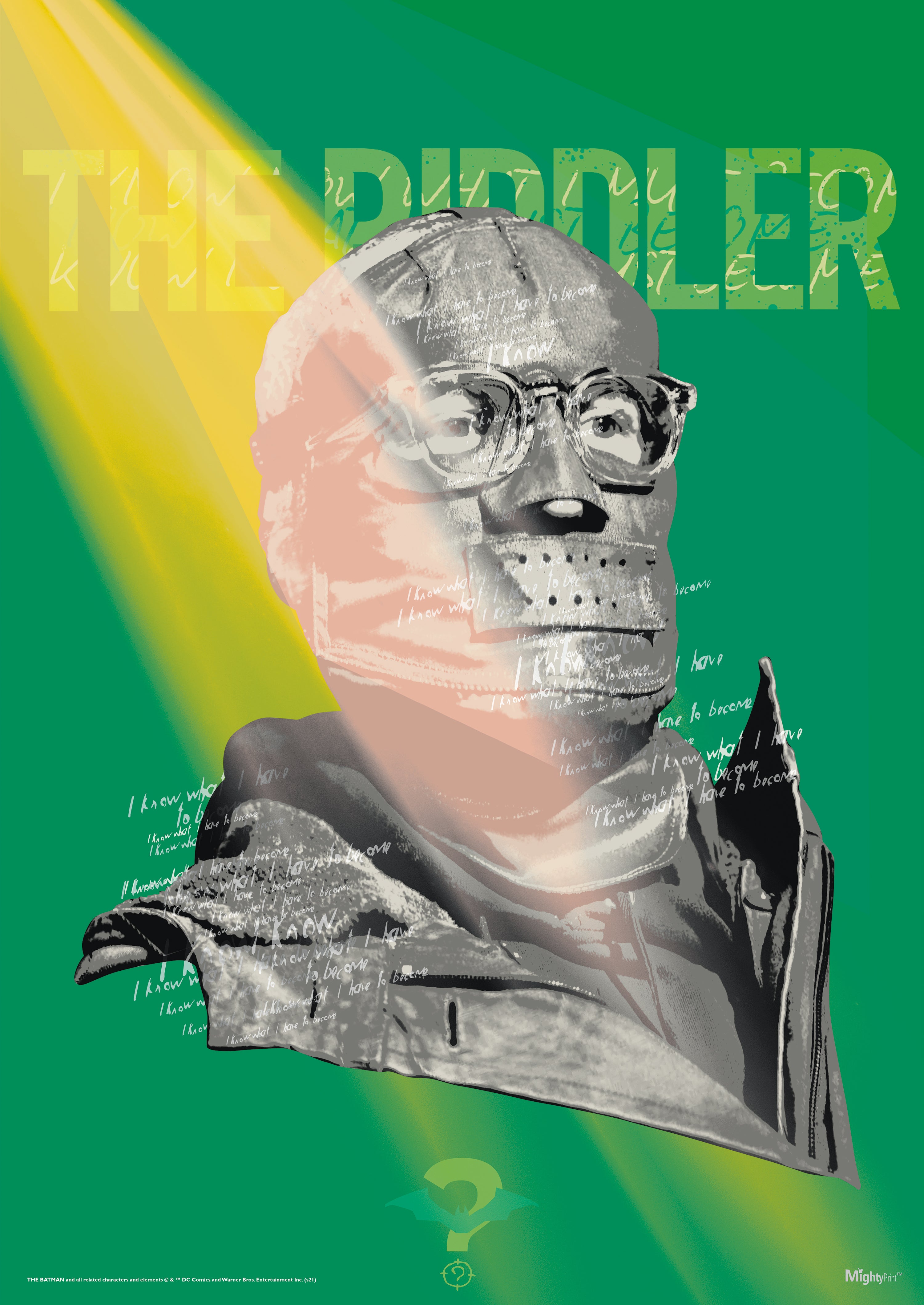 The Batman (Riddler Light) MightyPrint™ Wall Art MP17240652