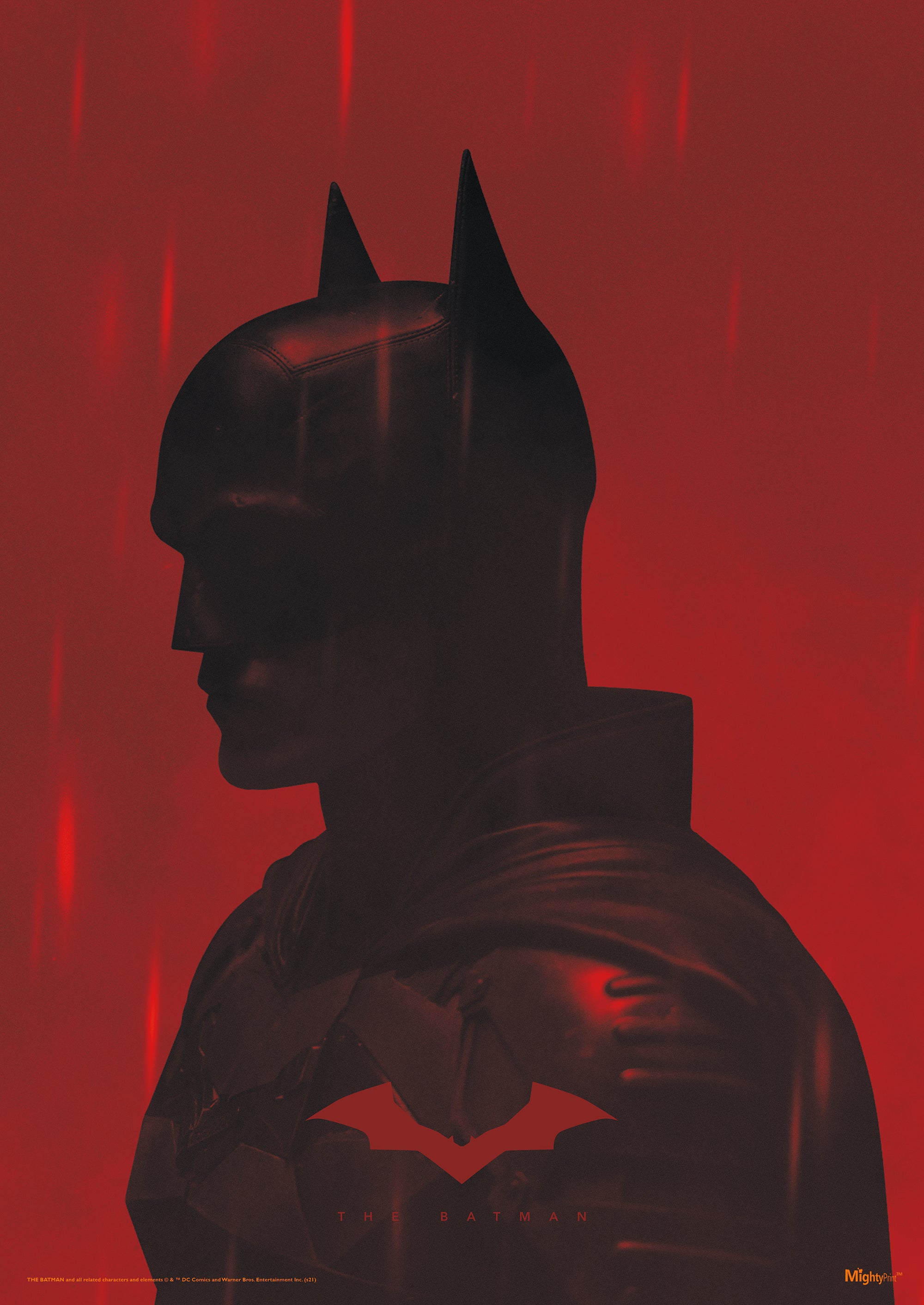 The Batman (Rain) MightyPrint™ Wall Art MP17240656