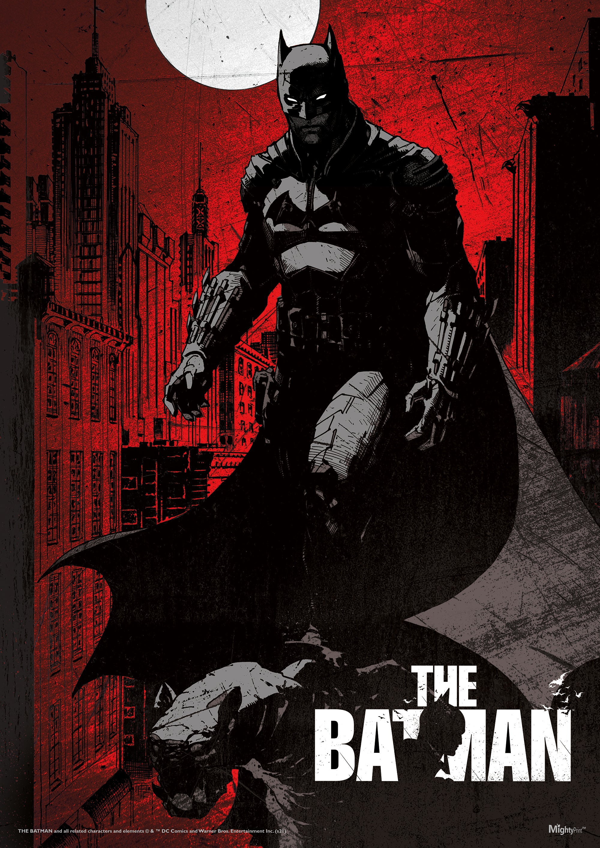 The Batman (Gotham) MightyPrint™ Wall Art MP17240658
