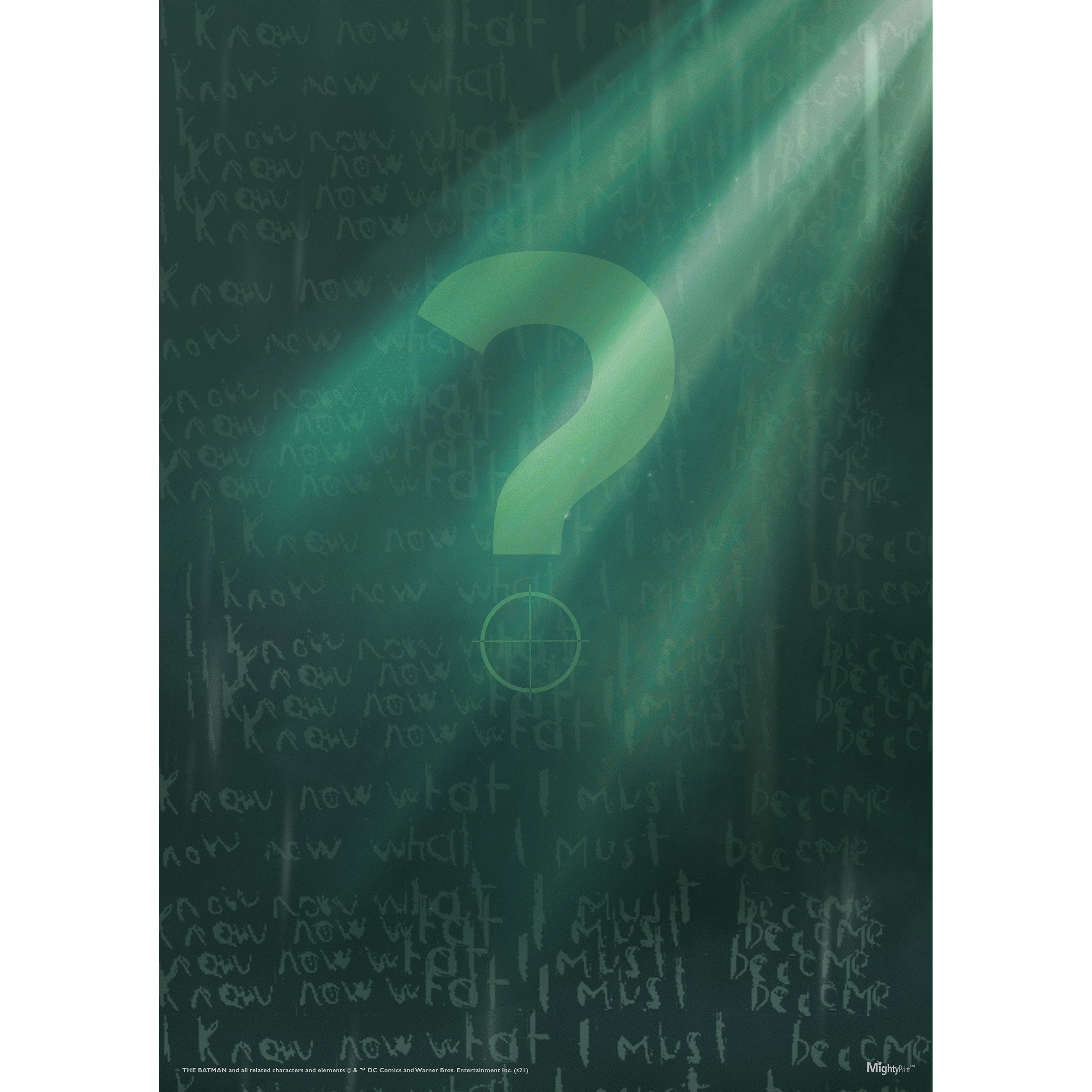 The Batman (The Riddler Shine) MightyPrint™ Wall Art MP17240661