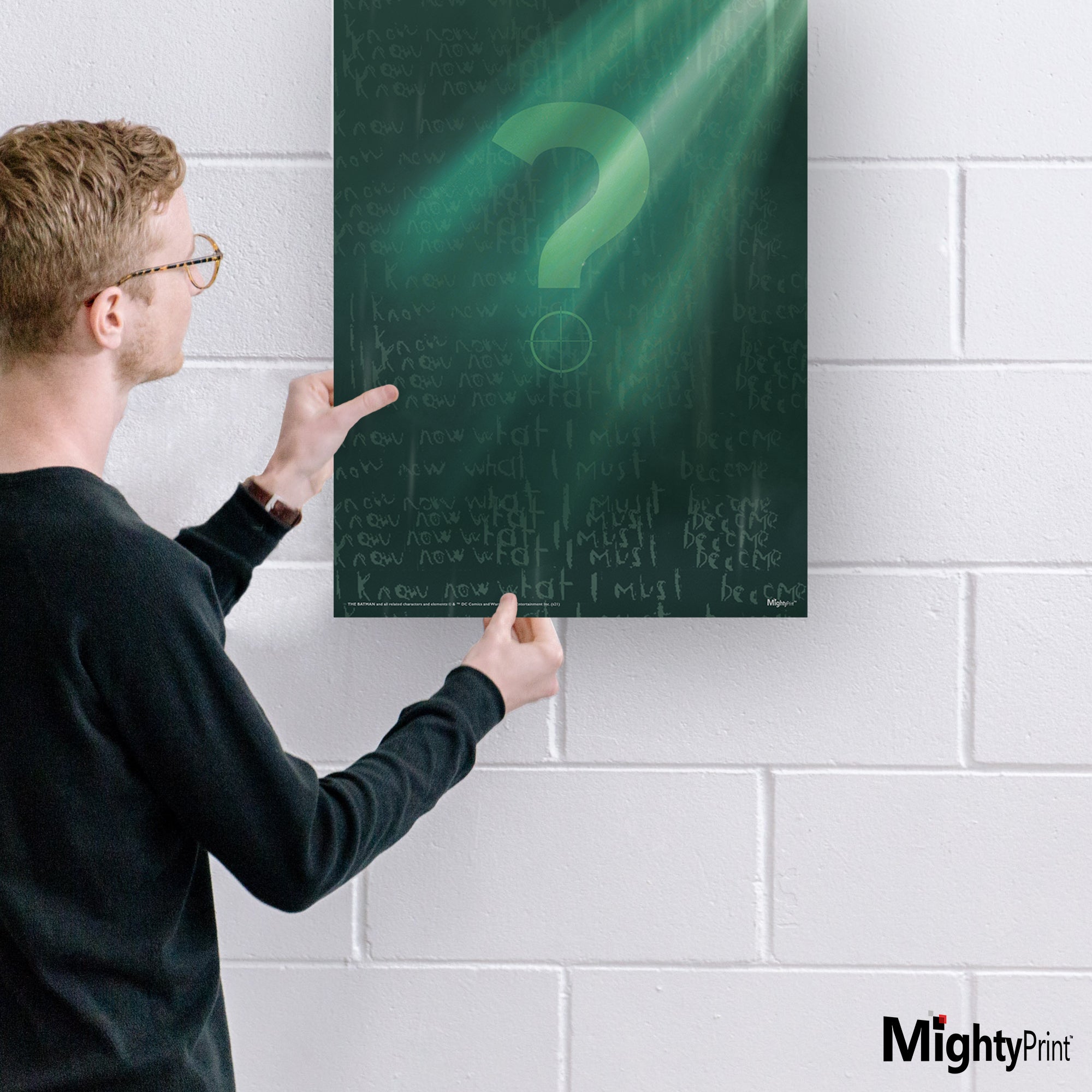 The Batman (The Riddler Shine) MightyPrint™ Wall Art MP17240661