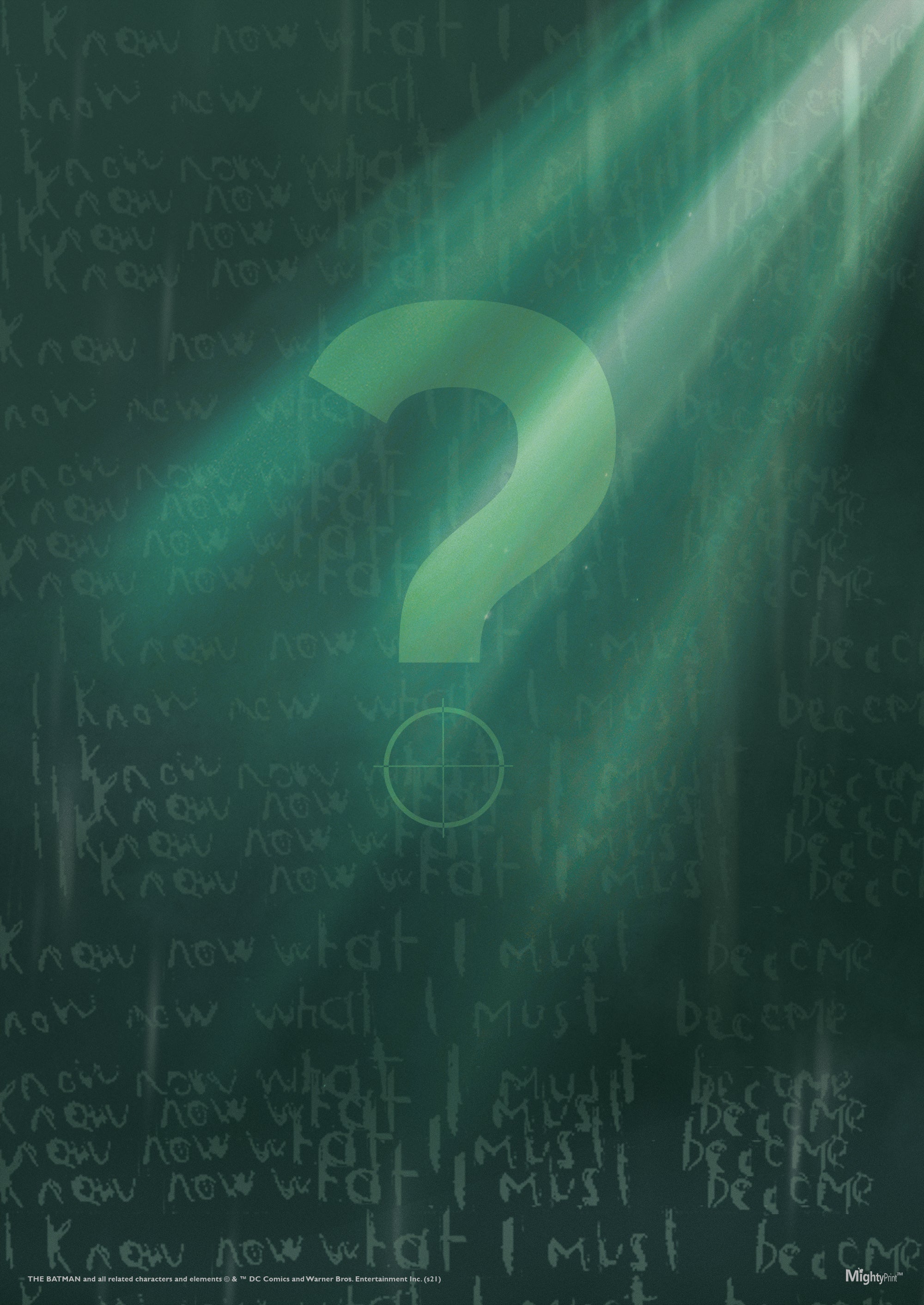 The Batman (The Riddler Shine) MightyPrint™ Wall Art MP17240661