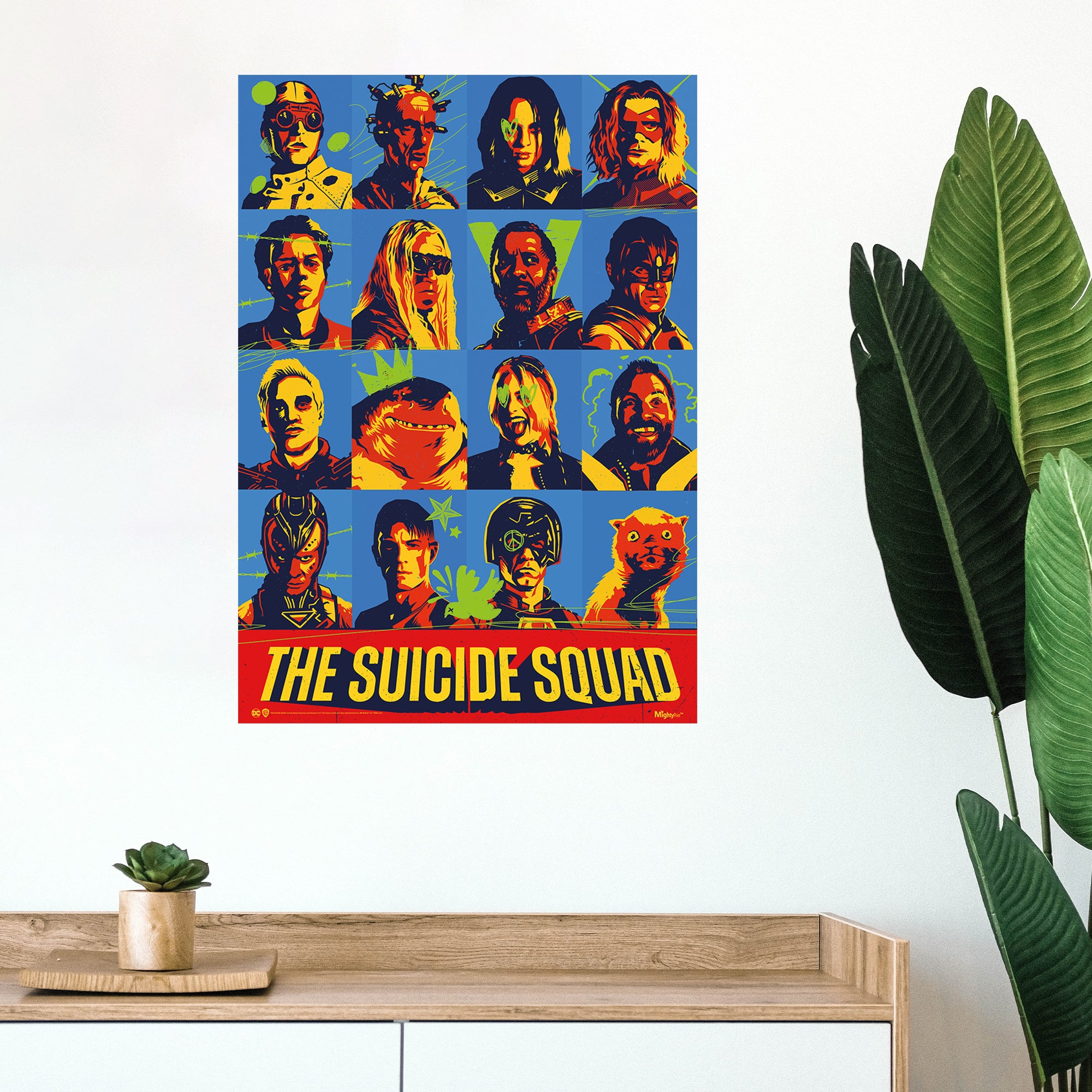 The Suicide Squad (Head Shots) MightyPrint™ Wall Art MP17240666