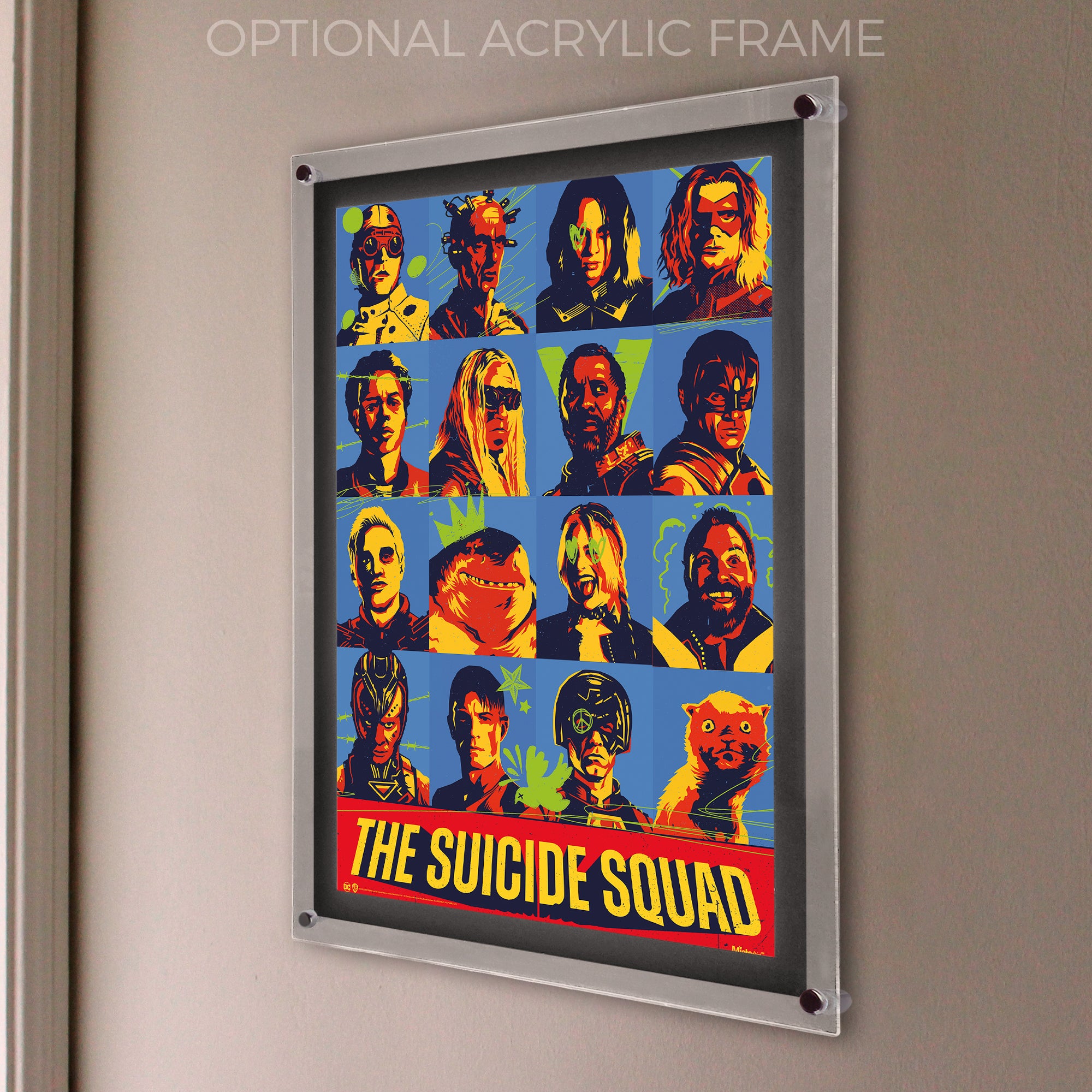 The Suicide Squad (Head Shots) MightyPrint™ Wall Art MP17240666